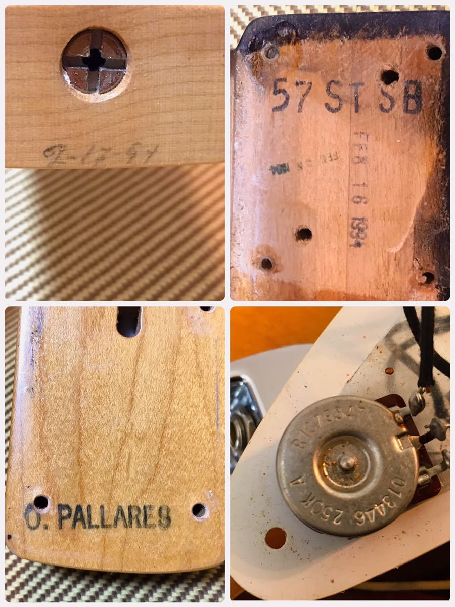 【中古】Fender American vintage '57 Stratocaster 1999年製