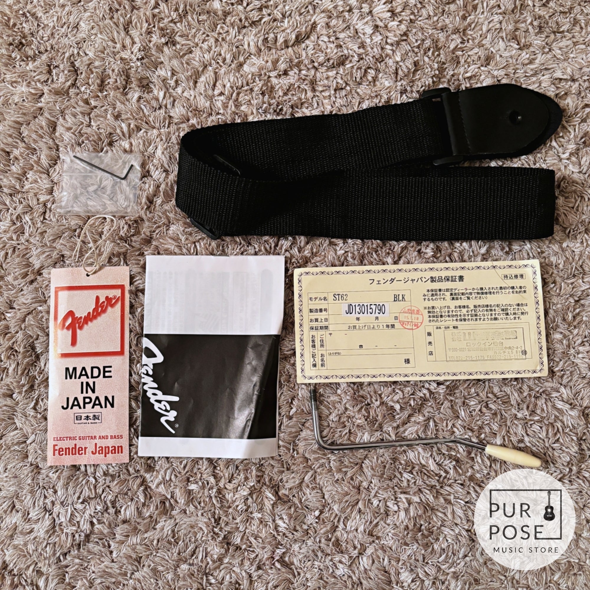 【中古・美品】Fender Japan ST62 2013年製 Stratocaster