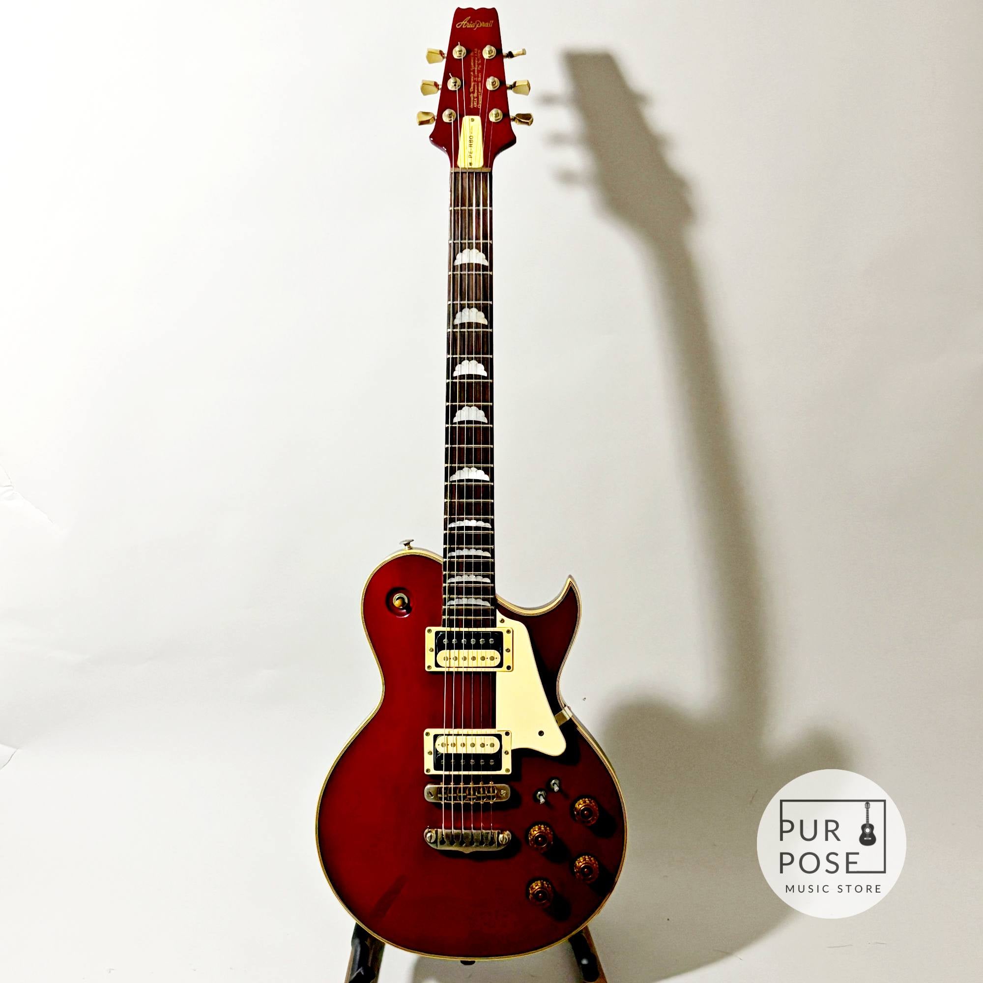 【中古/動画あり】Aria ProII PE-R80 1983年製 Classic Power搭載 PEシリーズ