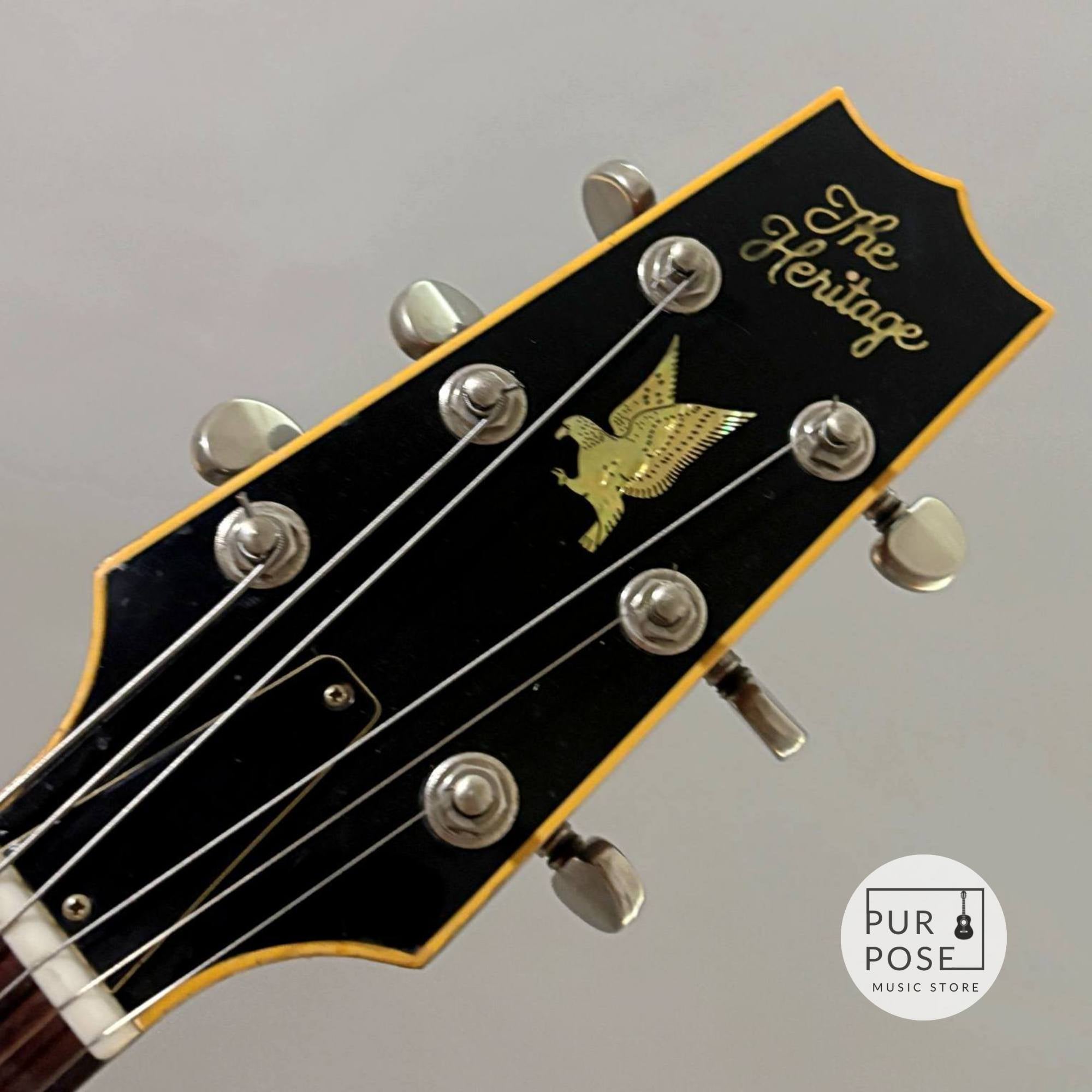 【現状品/動画あり】Heritage EAGLE ASB CUSTOM LIMITED EDITION オール単板フルアコ