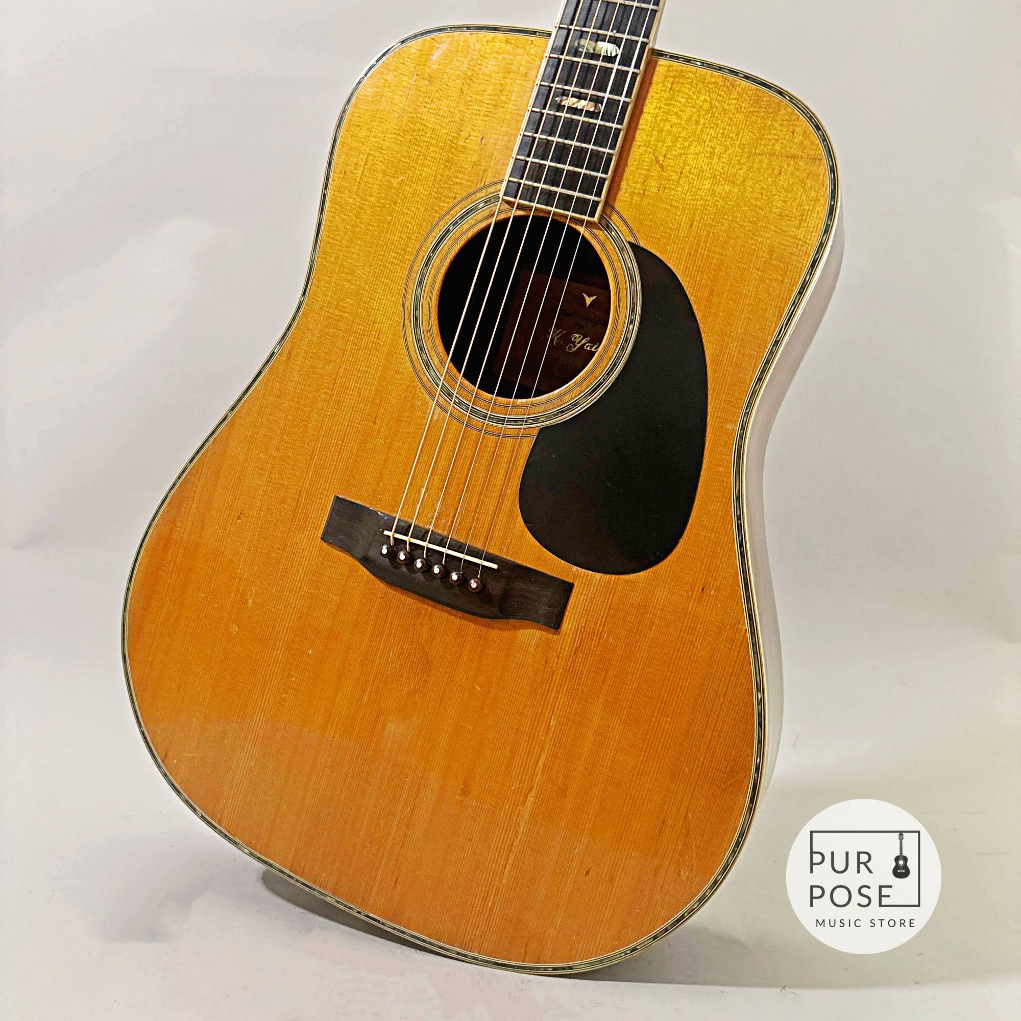 【中古/動画あり】K.yairi YW-800 1974年製 ドレッドノートタイプ
