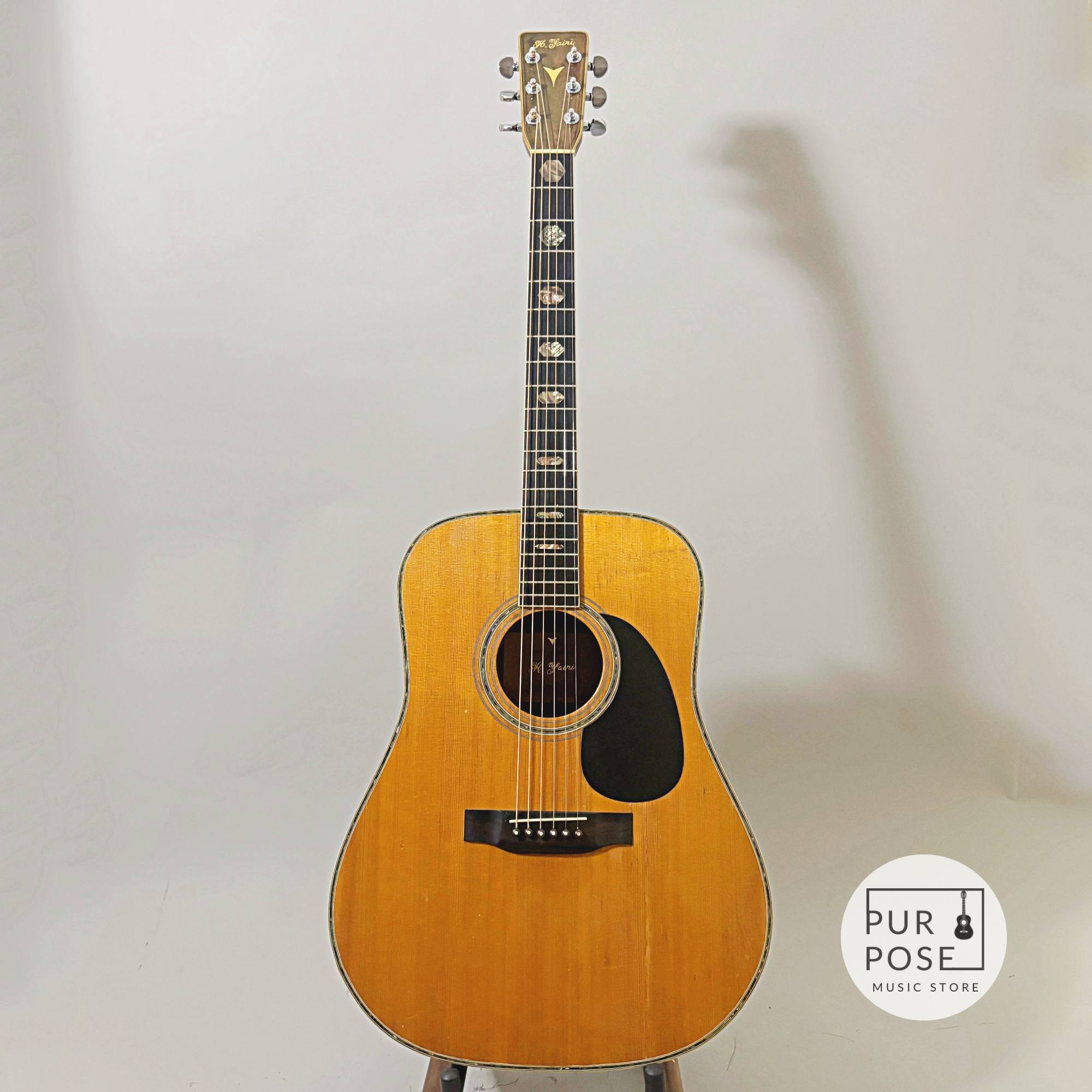 【中古/動画あり】K.yairi YW-800 1974年製 ドレッドノートタイプ