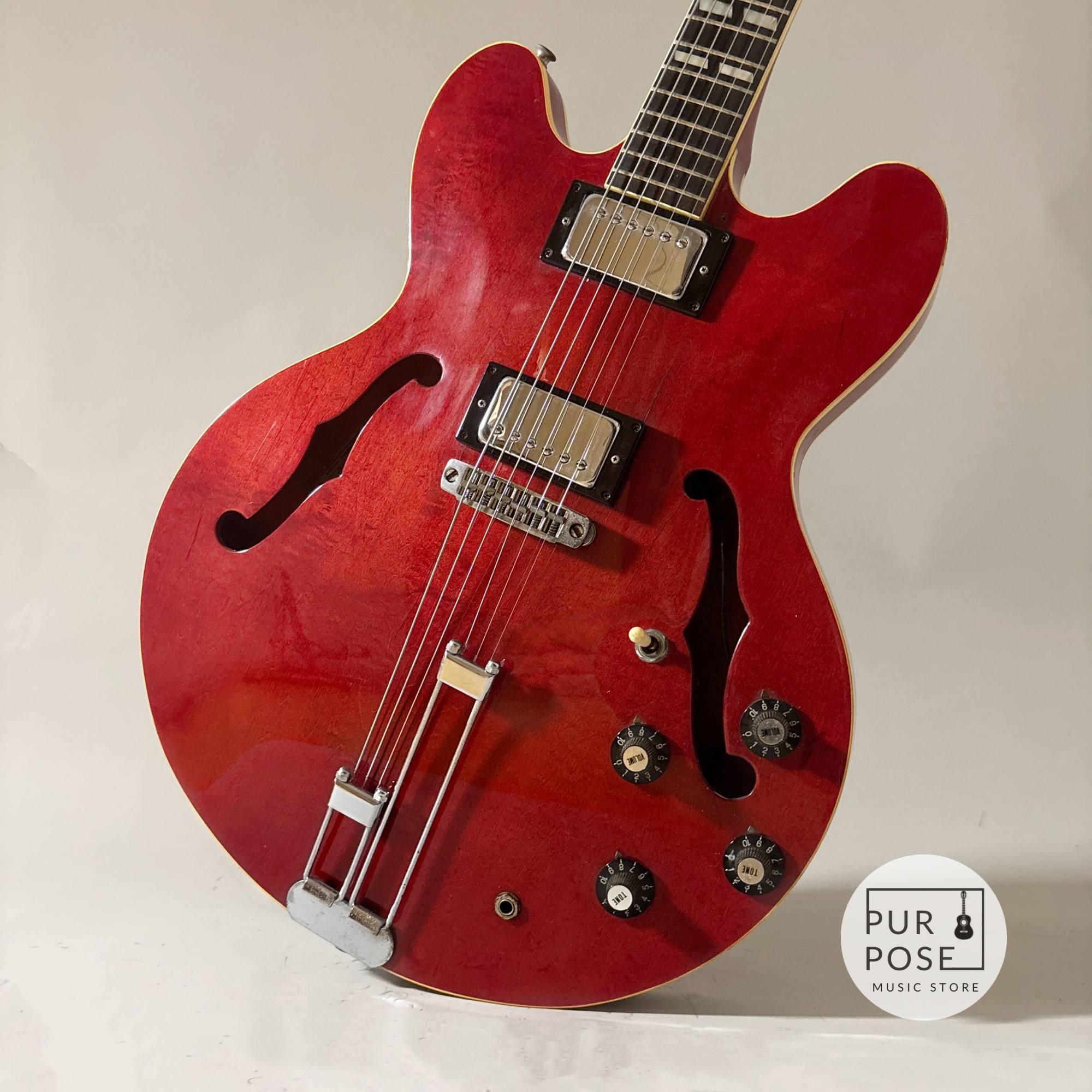 【中古/動画あり】Epiphone Japan Riviera 1970年代 ブルーラベル マツモク製