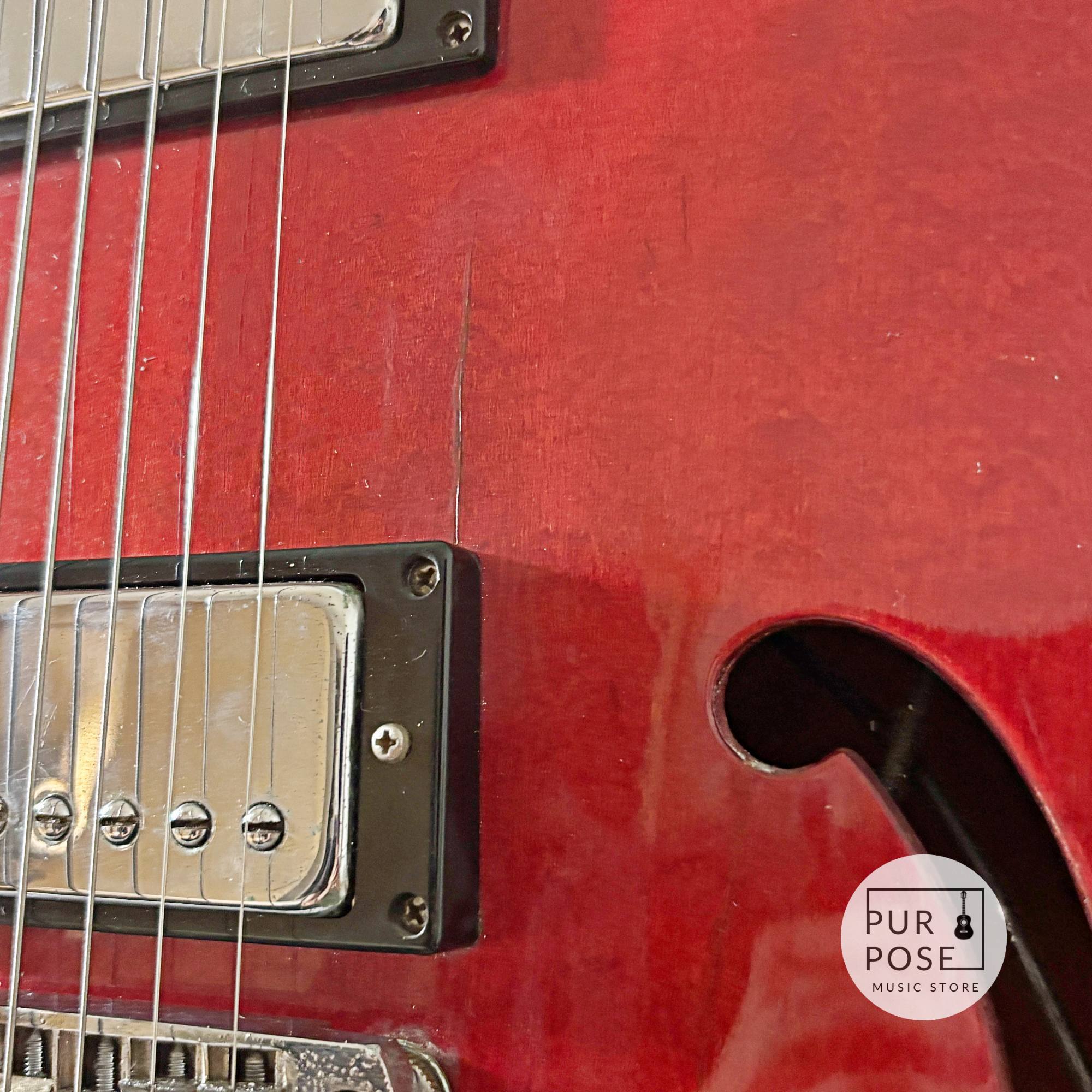 【中古/動画あり】Epiphone Japan Riviera 1970年代 ブルーラベル マツモク製