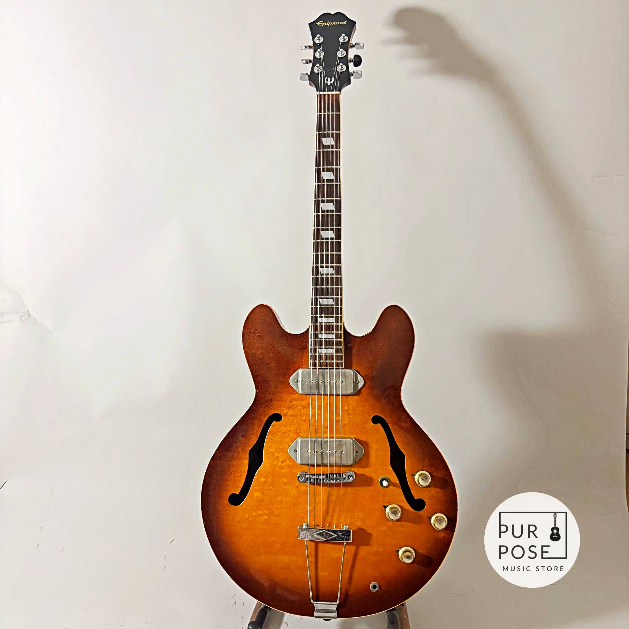 【希少/コネクター仕様】Epiphone Japan Casino 1976年製 ブルーラベル マツモク製
