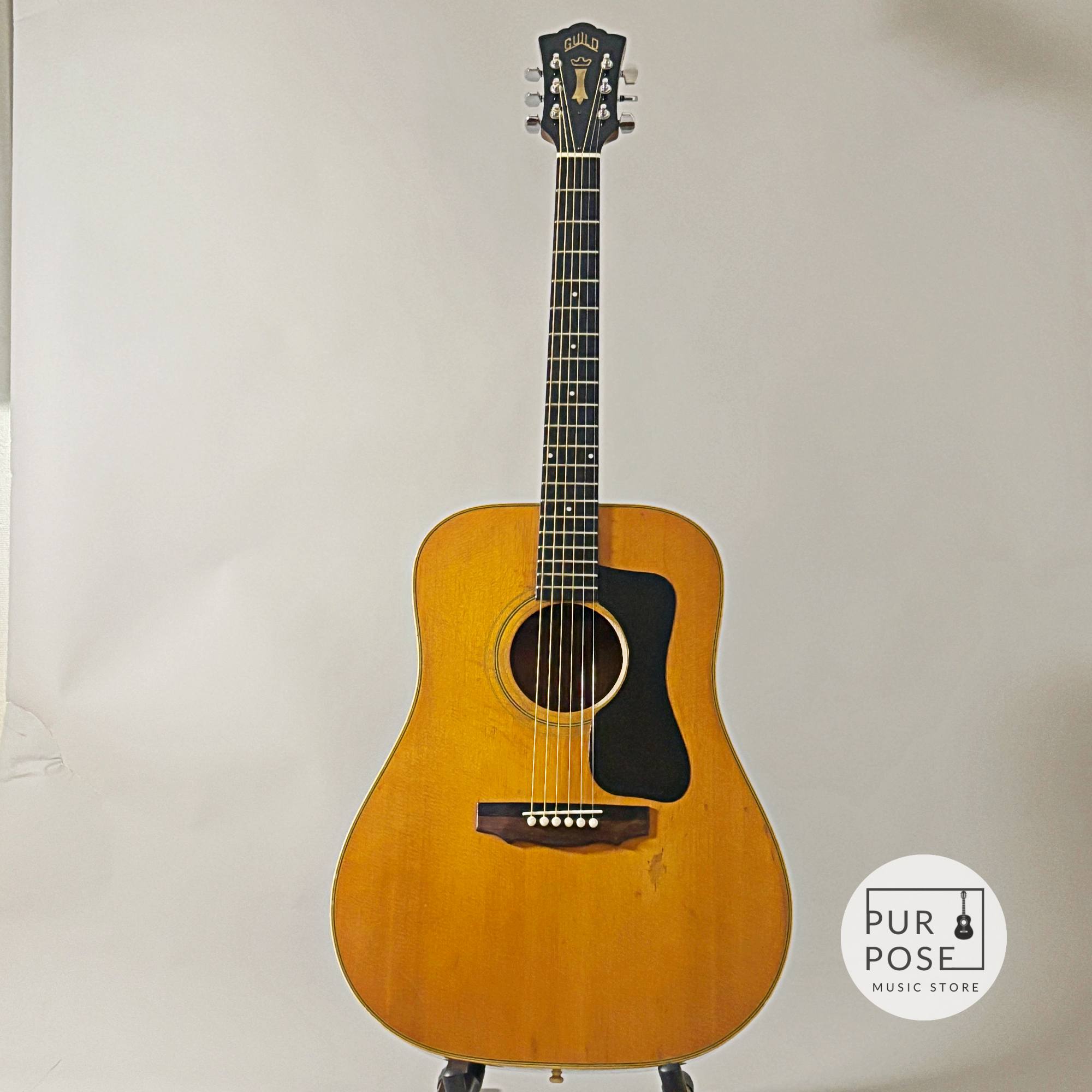 【動画あり】Guild D-44 1973年製 ドレッドノート ペアウッド