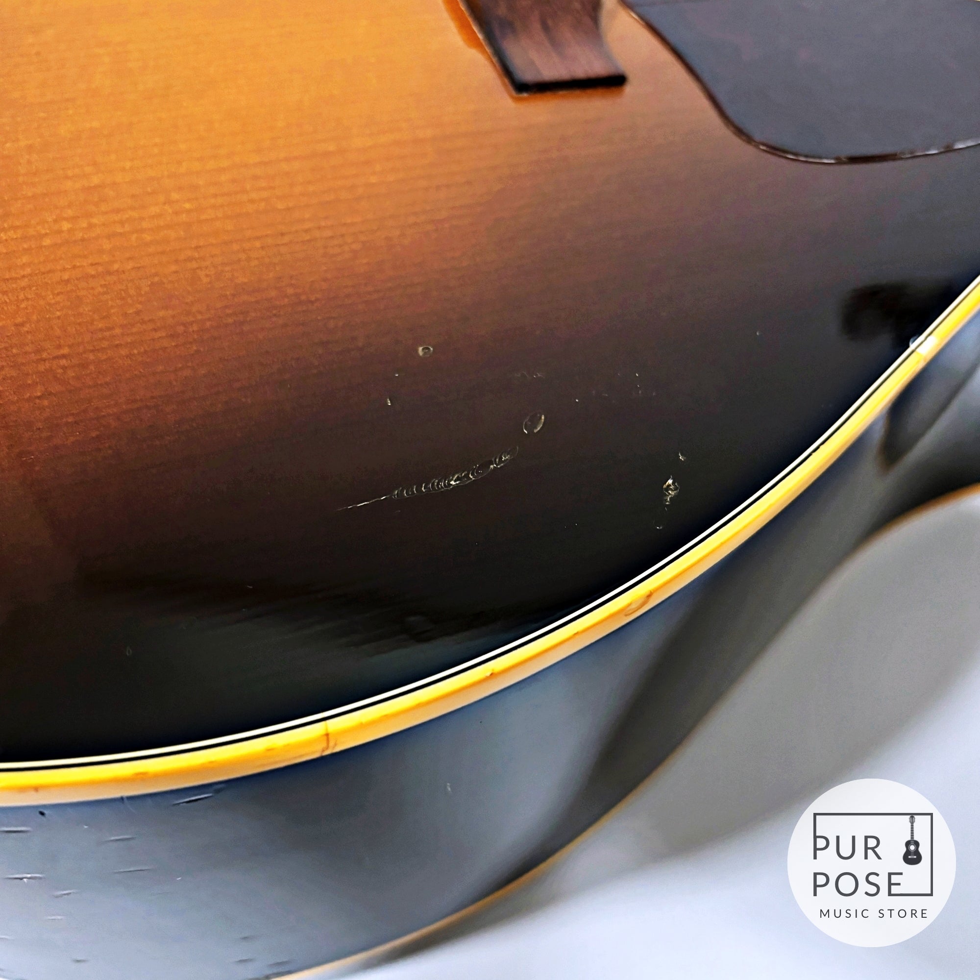 [Used/Trial video available] Gibson J-45 TV True Vintage 2010 acoustic guitar