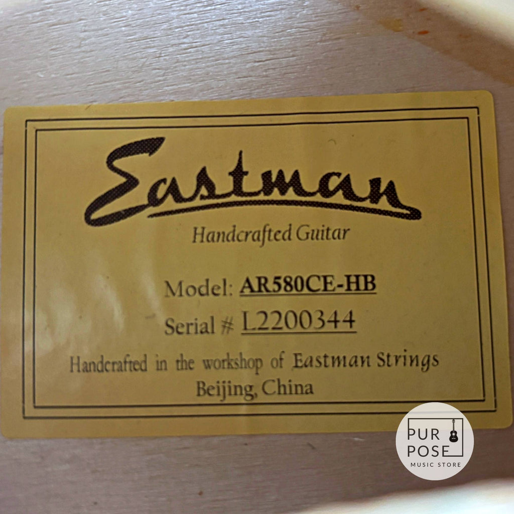 【委託品/美品中古】Eastman AR-580CE Honey Burst フルアコ