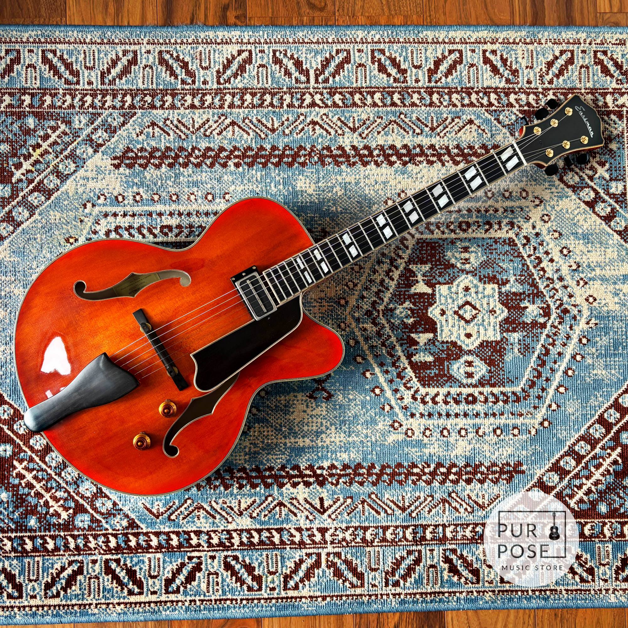 【委託品/美品中古】Eastman AR-580CE Honey Burst フルアコ