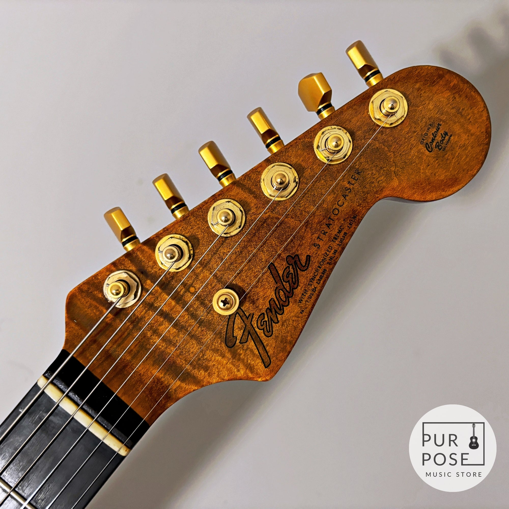 Used] Fender Japan ST62-115 Walnut Stratocaster MOD