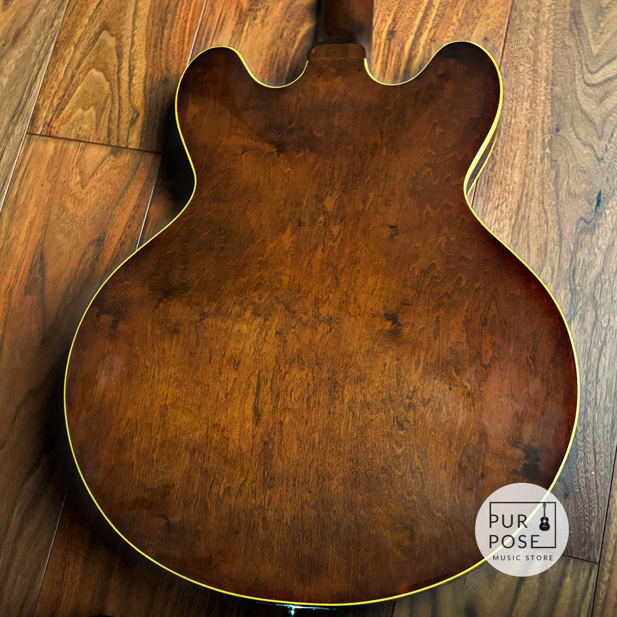 Epiphone Japan Riviera 1970年代 Walnut ブルーラベル