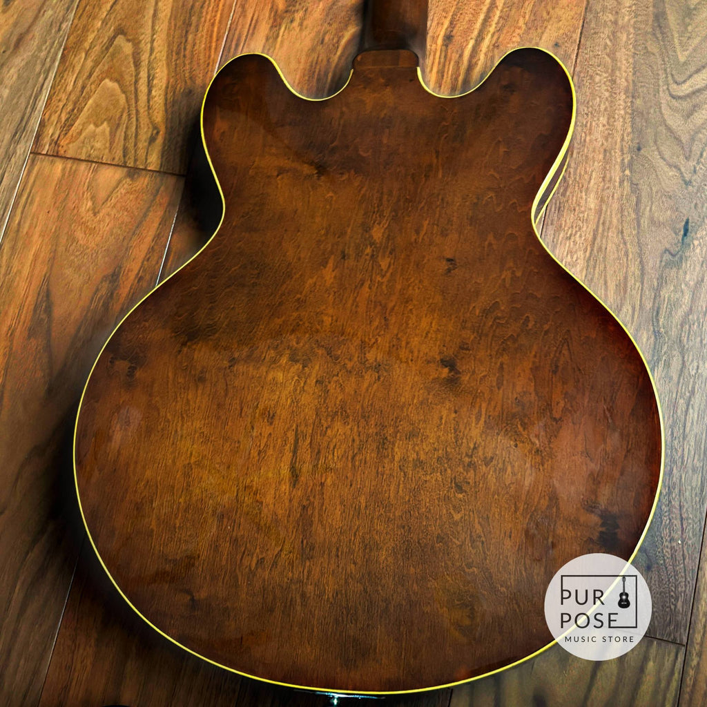 Epiphone Japan Riviera 1970年代 Walnut ブルーラベル