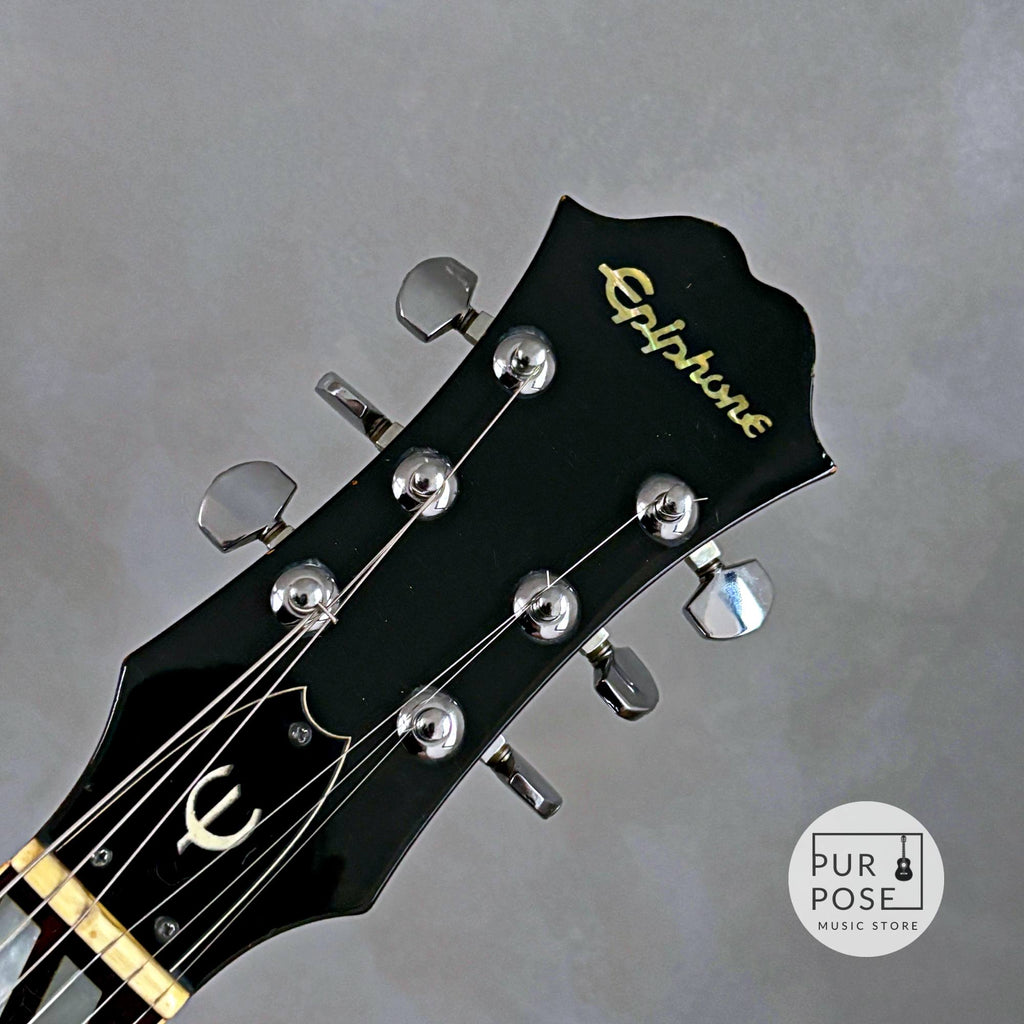 Epiphone Japan Riviera 1970年代 Walnut ブルーラベル