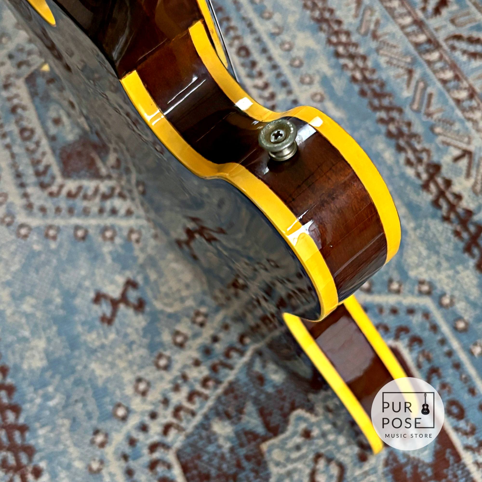 Epiphone Japan Riviera 1970年代 Walnut ブルーラベル