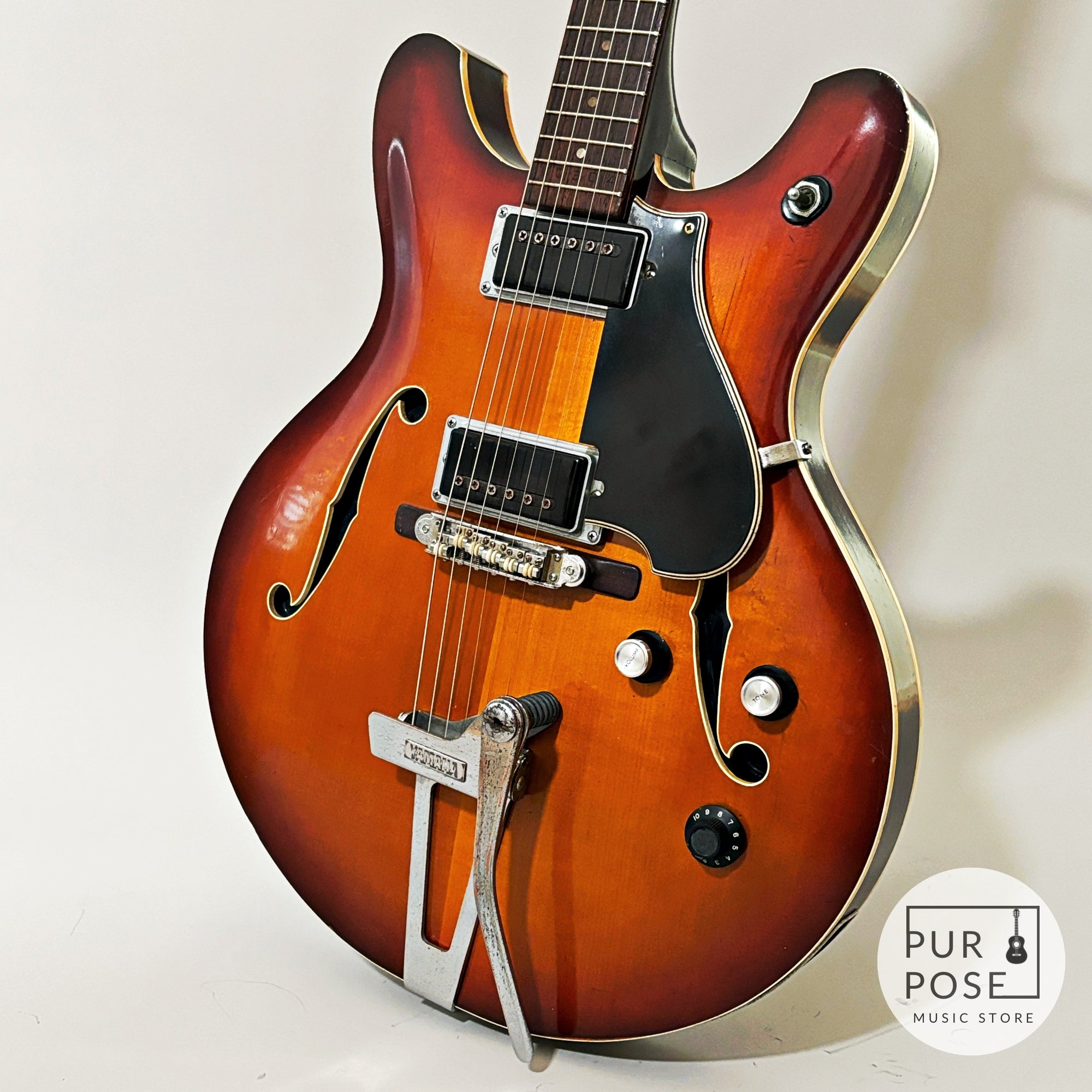 【中古】YAMAHA SA-30T セミアコースティックギター 1971年製