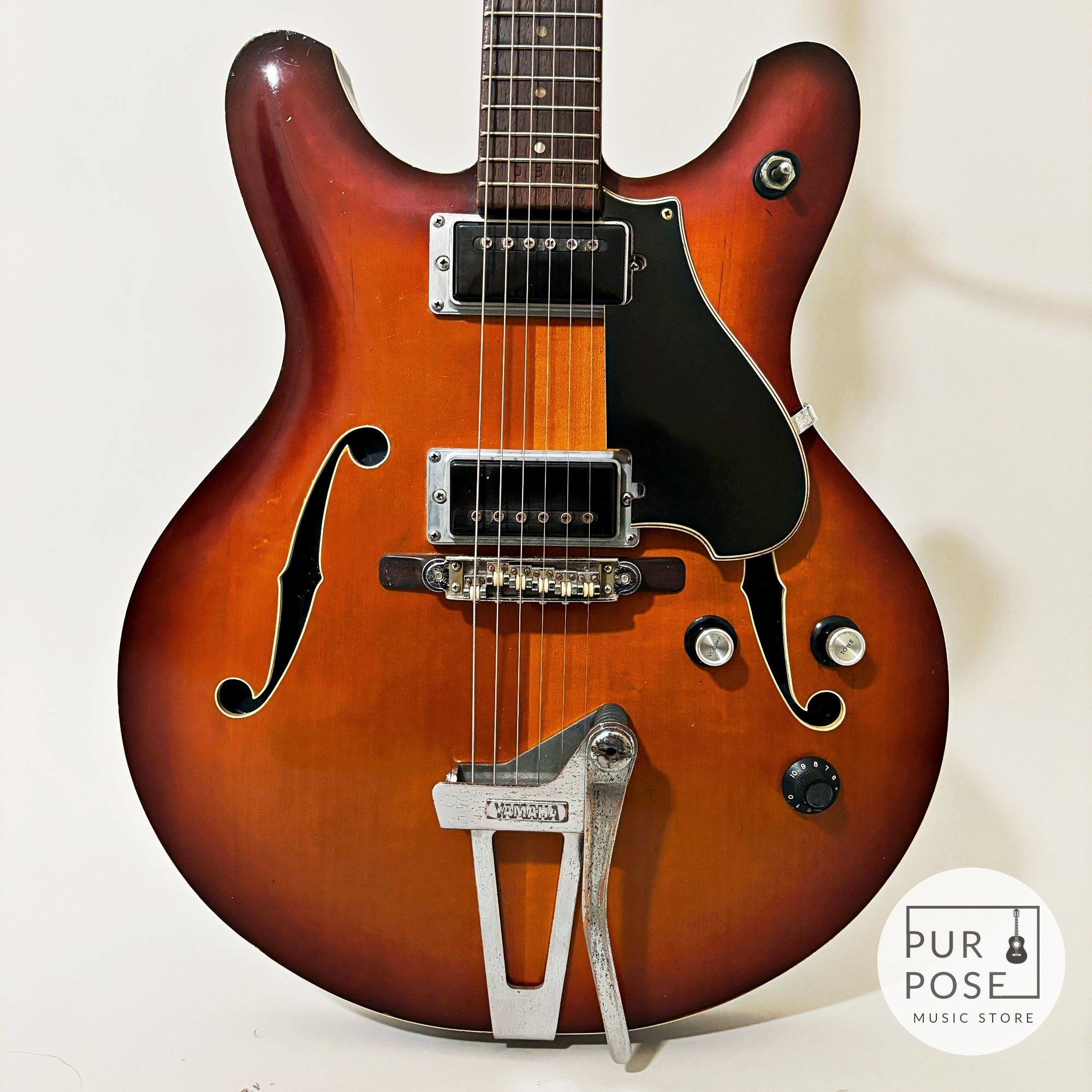 中古】YAMAHA SA-30T セミアコースティックギター 1971年製