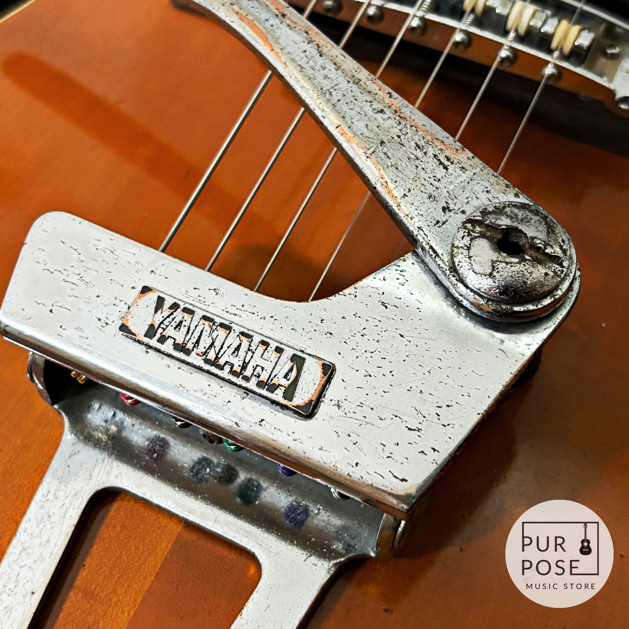 【中古】YAMAHA SA-30T セミアコースティックギター 1971年製