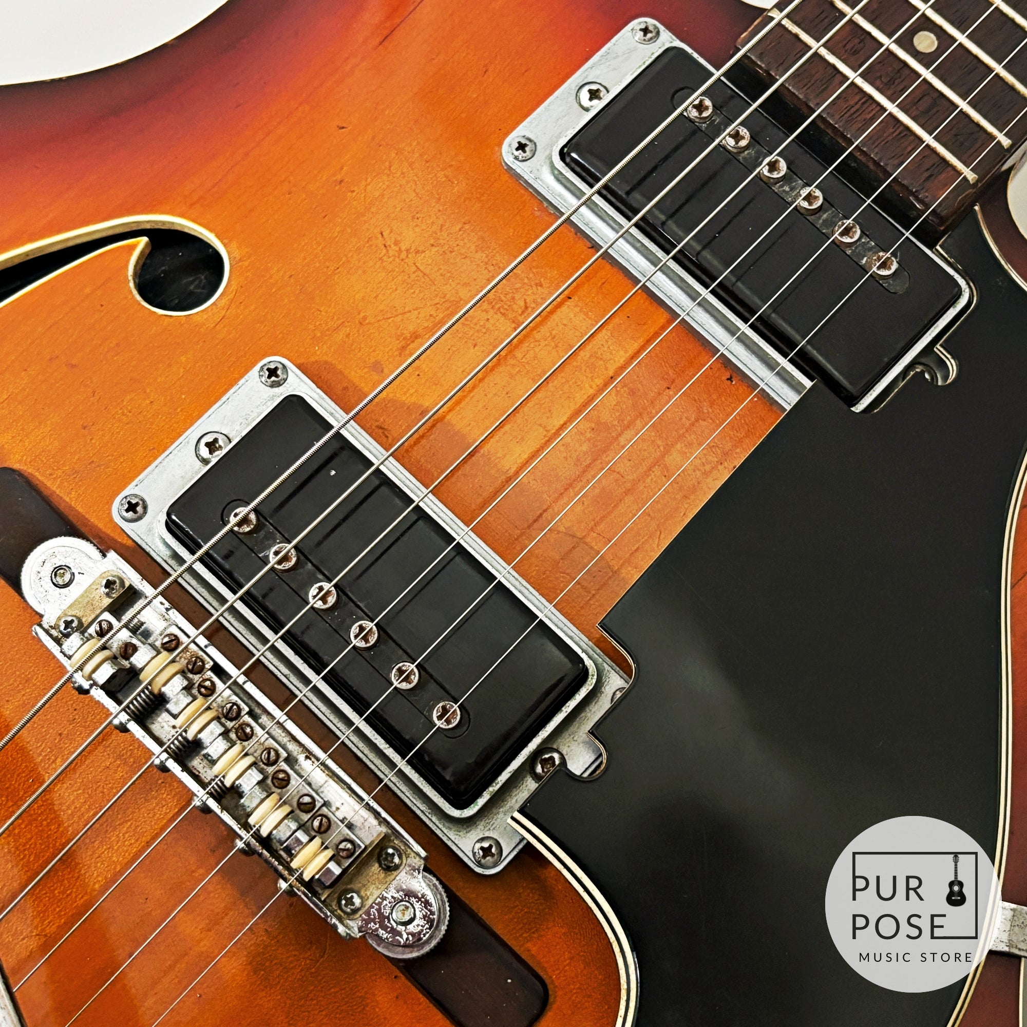 【中古】YAMAHA SA-30T セミアコースティックギター 1971年製