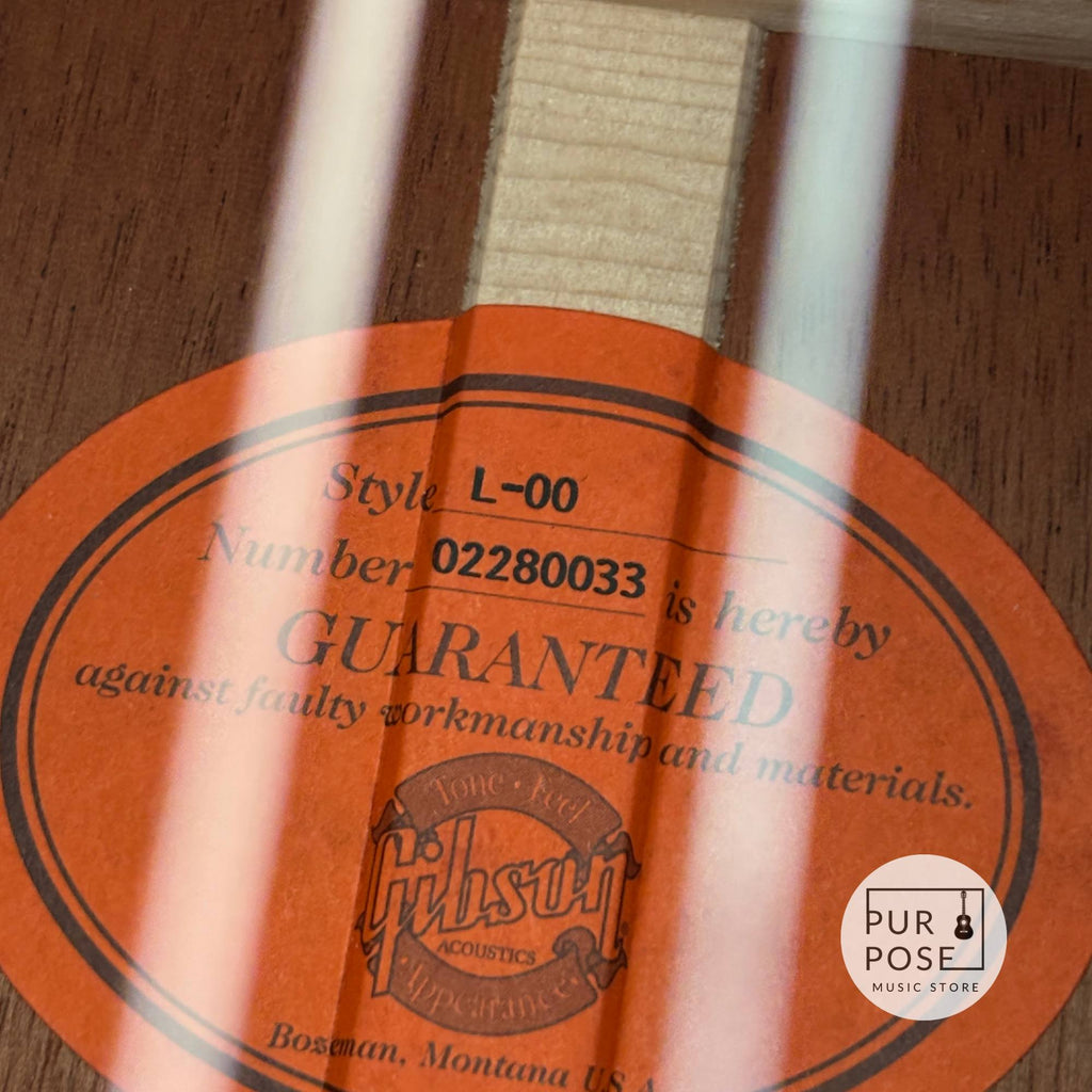 【動画あり】Gibson L-00 2000年製 深胴タイプ