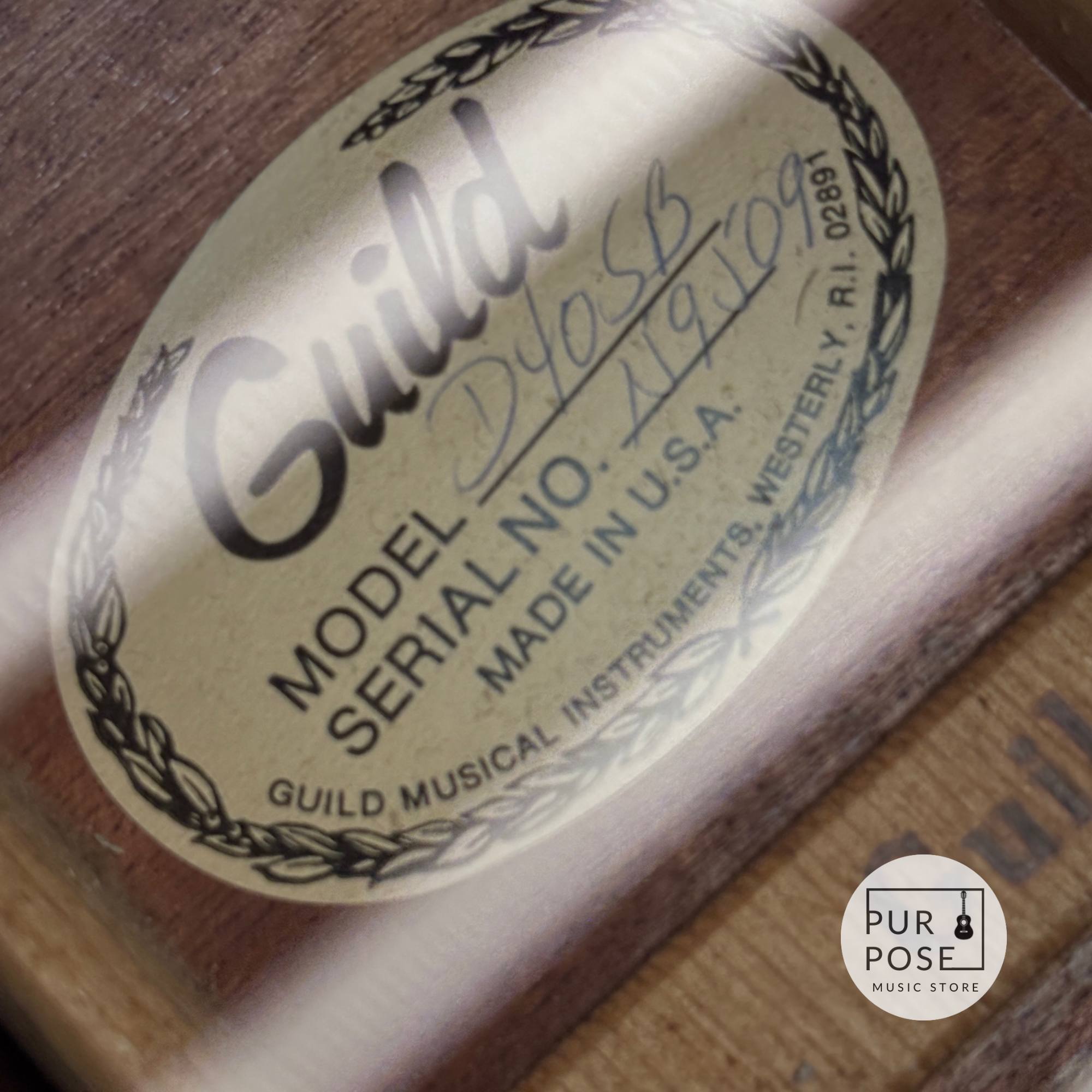 【動画あり】Guild D40SB 1977年製 Westerly期