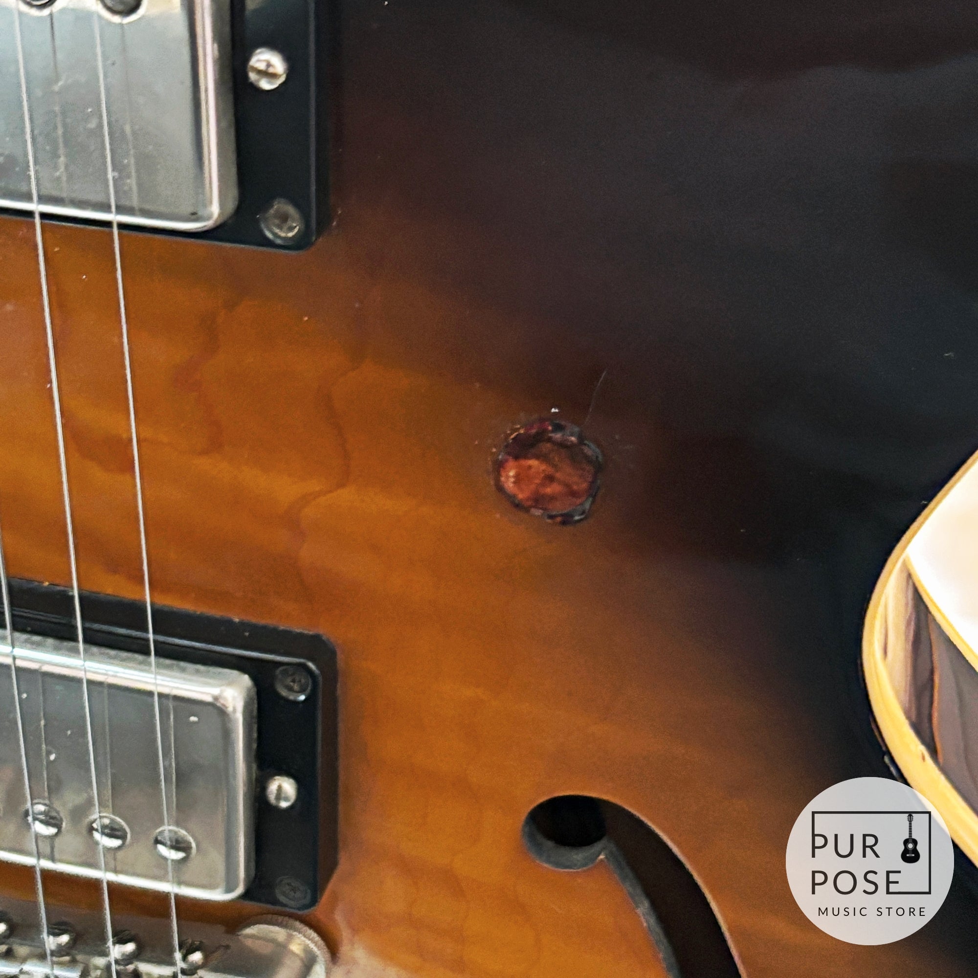 【中古/動画あり】Gibson ES-335 DOT figured Memphisデカール 2002年製