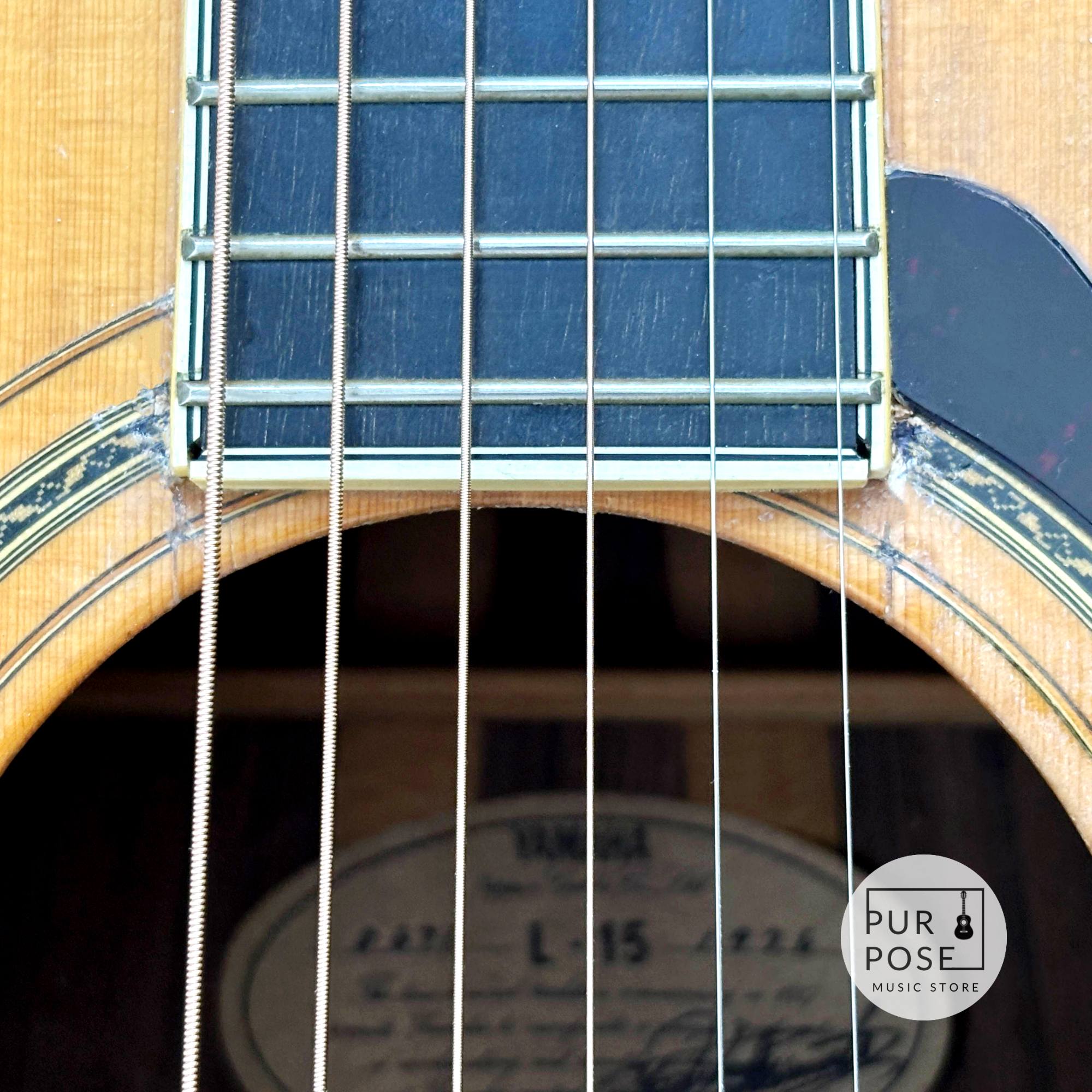 【商談中・現状品/動画あり】YAMAHA L-15 前期モデル 1976年製 高級ハカランダ