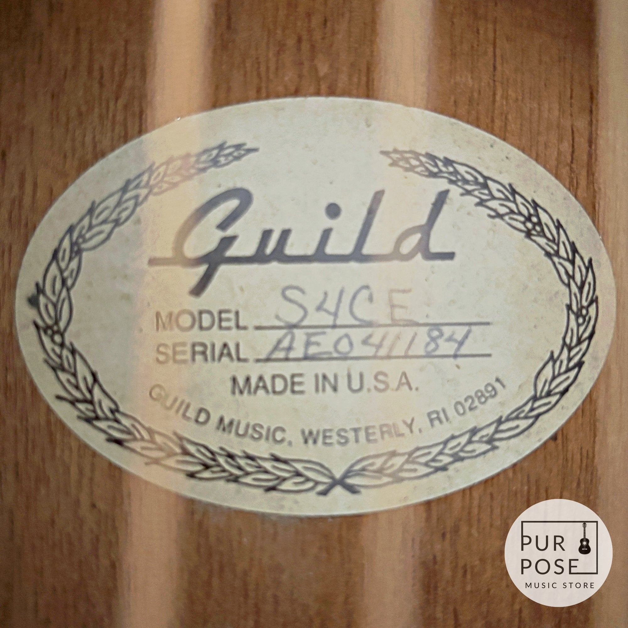 【中古/試奏動画あり】Guild S4ce Songbird USA製 オール単板 エレアコ 2000年前後