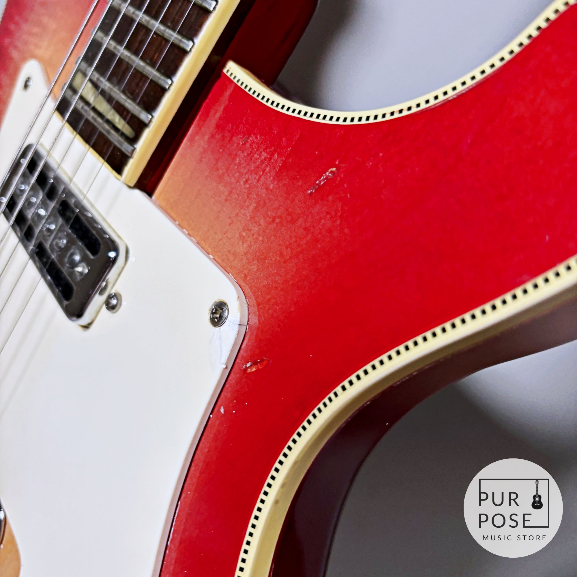 [Used/Current condition] Greco RG550 Rickenbacker 480 model 1978 Fireglo