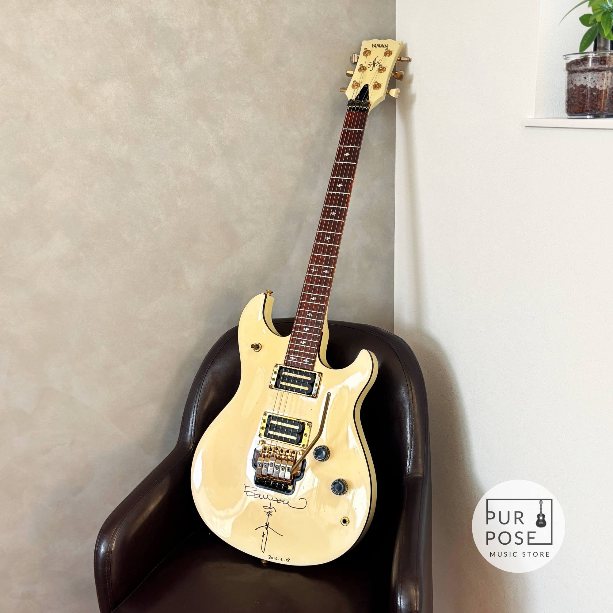 【希少】YAMAHA SFX-II Pearl White 山本恭司氏サイン入り