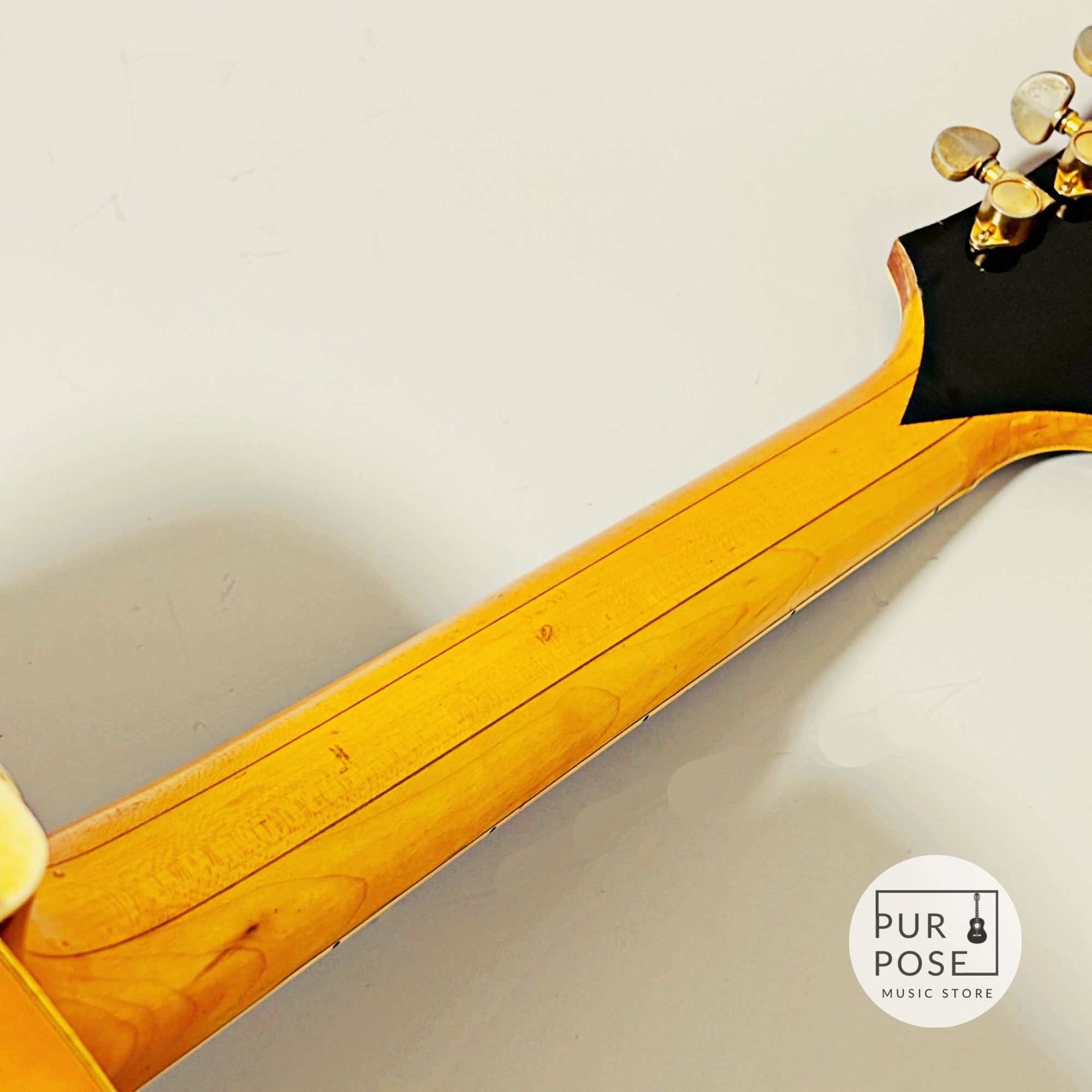 [Used/Demo video available] Epiphone Emperor Blue label full-body acoustic guitar, made in Japan in 1980