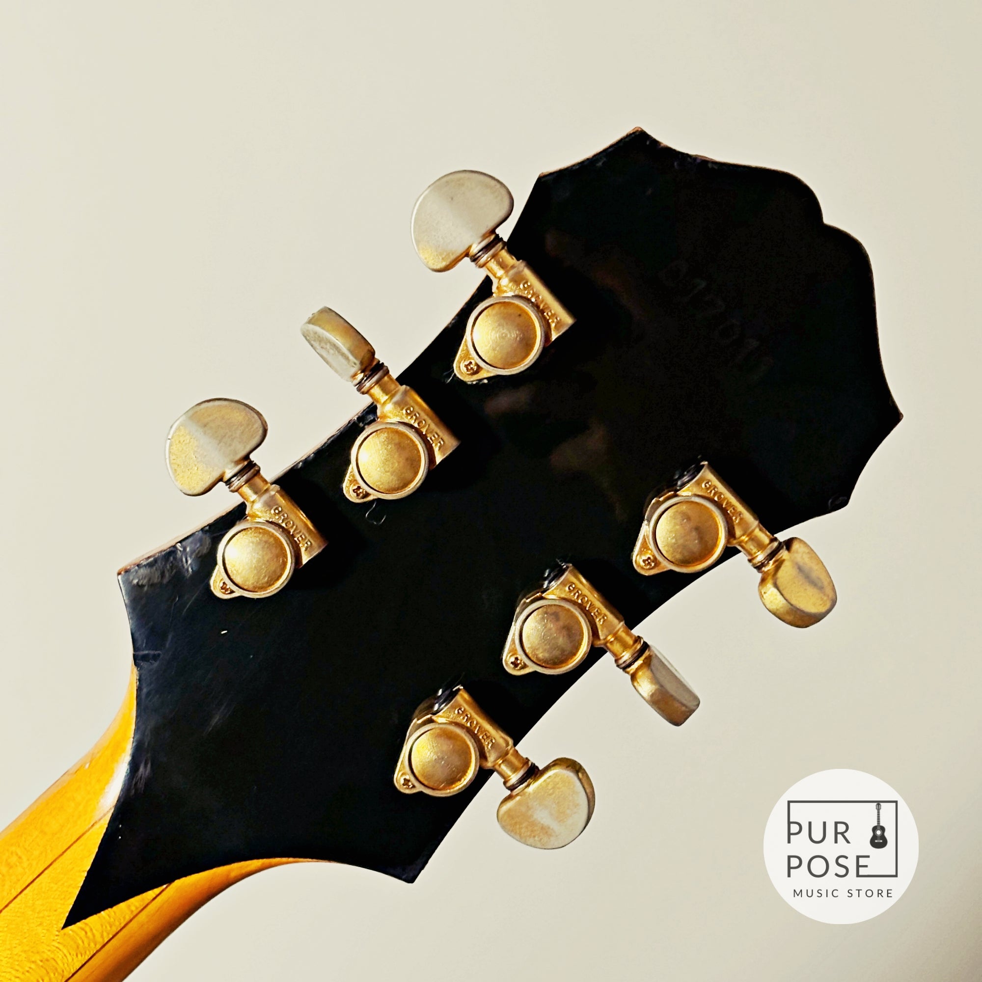 [Used/Demo video available] Epiphone Emperor Blue label full-body acoustic guitar, made in Japan in 1980