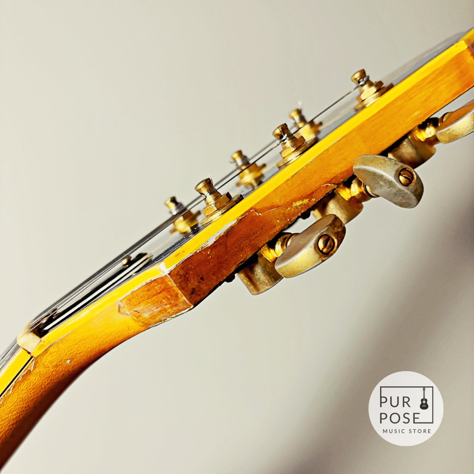 [Used/Demo video available] Epiphone Emperor Blue label full-body acoustic guitar, made in Japan in 1980