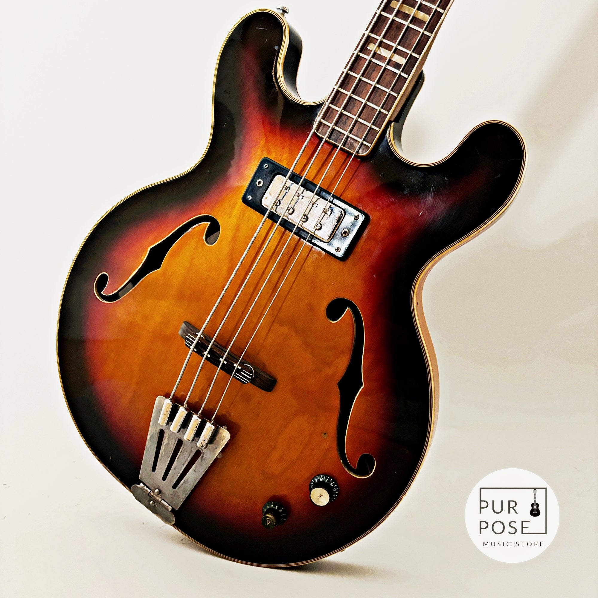 【中古】Greco EB-135 フルアコベース 1960年代 ビンテージ