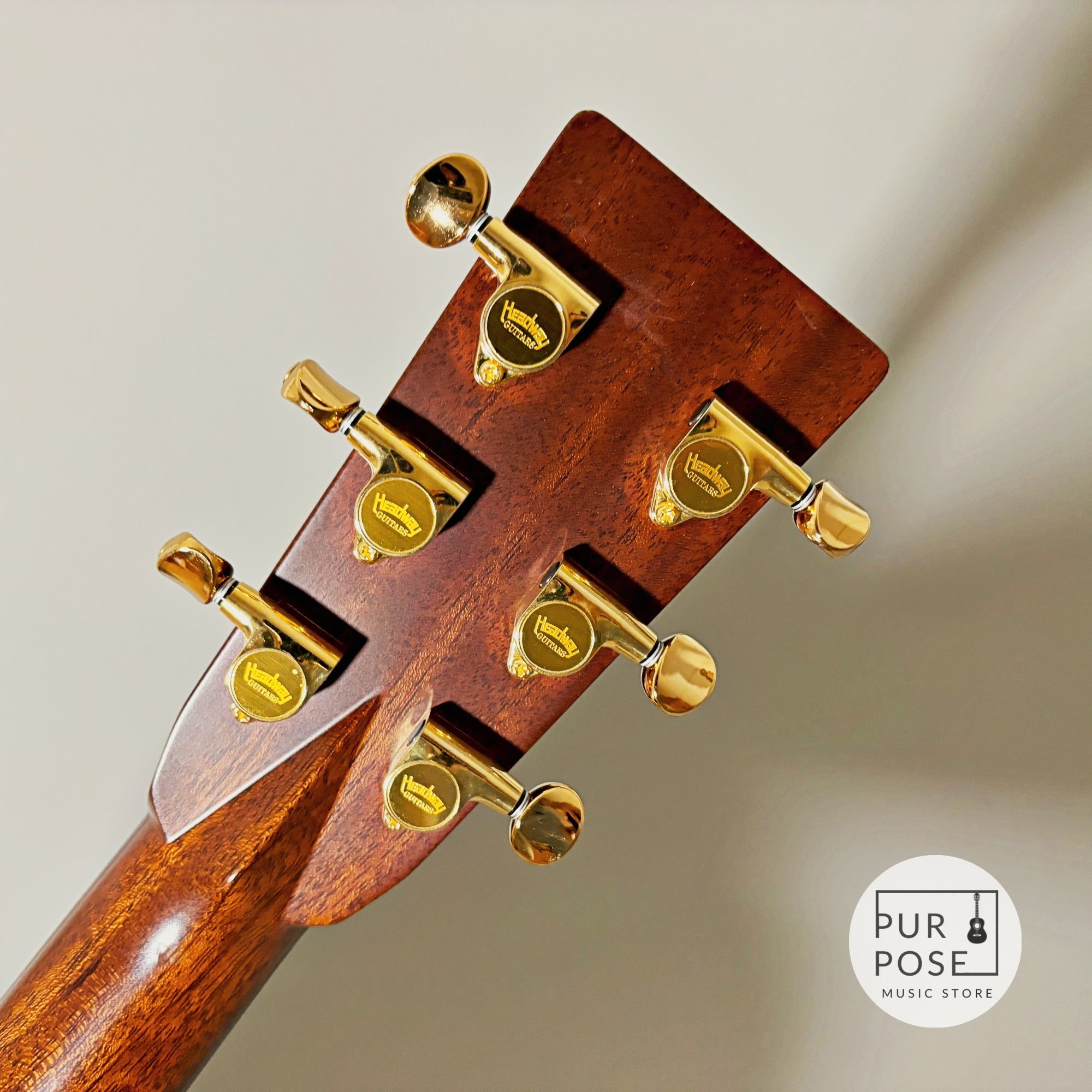 [Good condition/Demo video available] Headway HN-SAKURA STD Acoustic Guitar with Mi-Si pickup