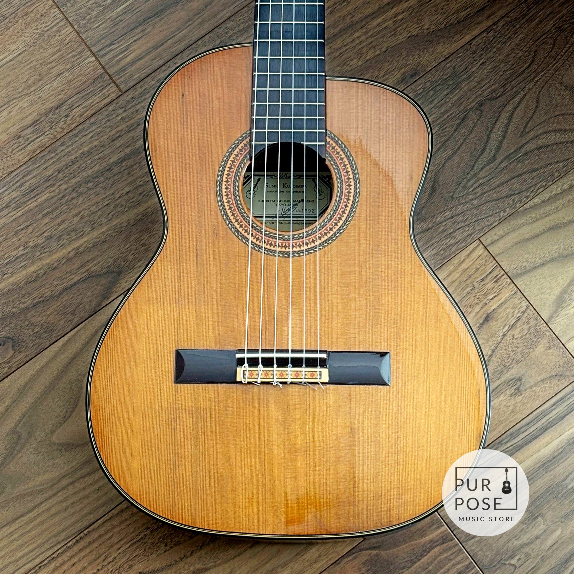 【中古/動画あり】黒澤澄雄 Sumio Kurosawa Estudio No.60 1992年製  アルトギター