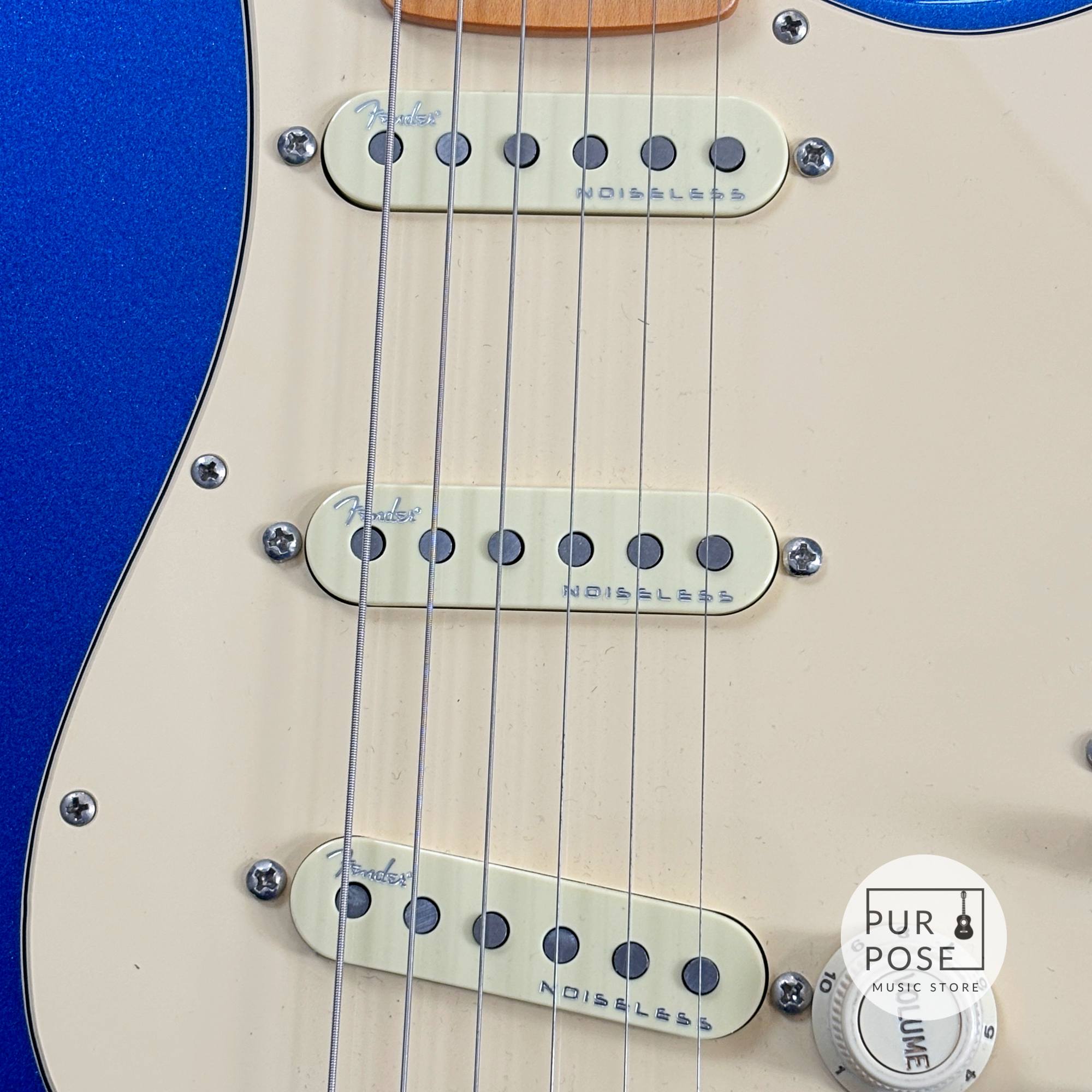 美品】 Fender American Ultra Stratocaster Cobra Blue 2019年製 純正