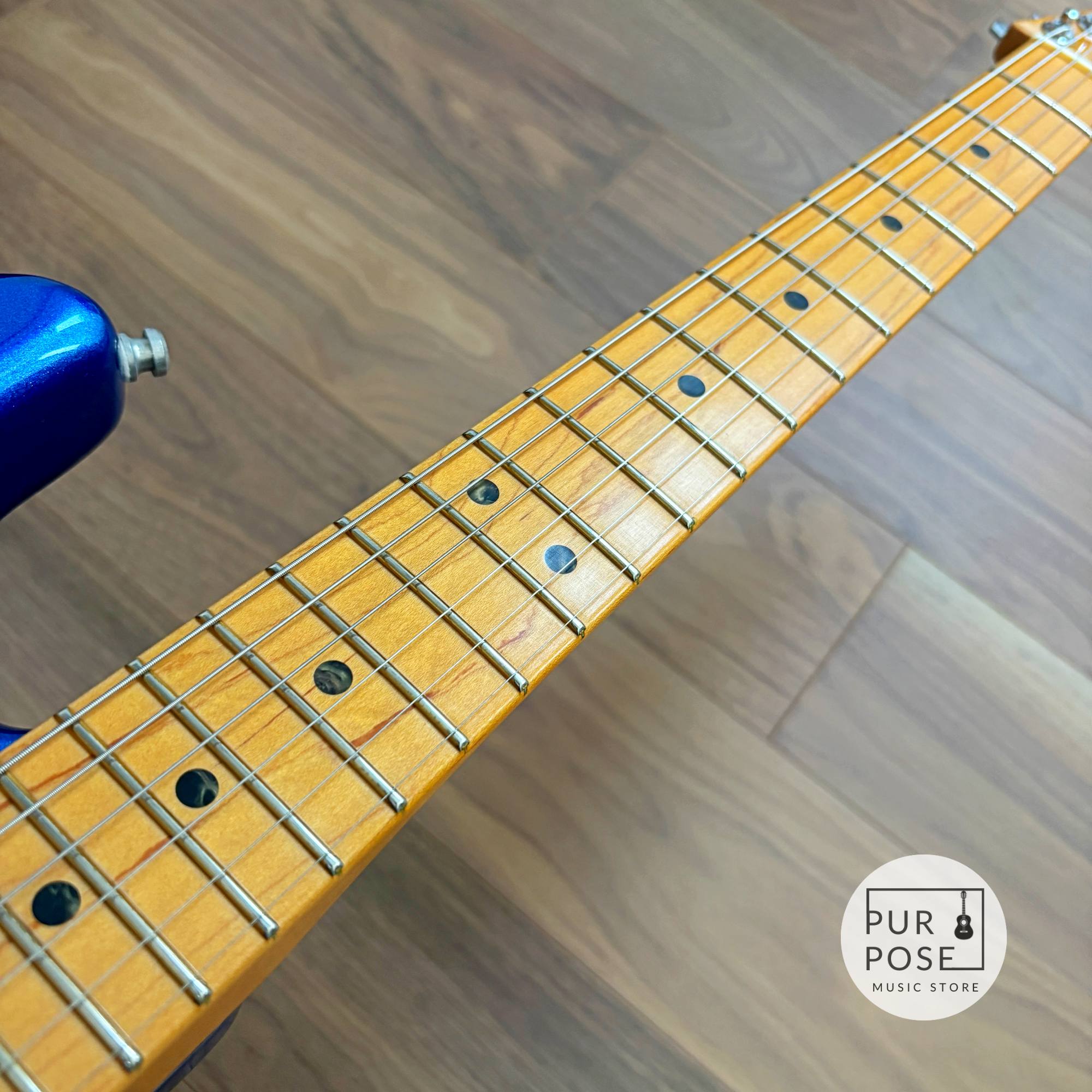 美品】 Fender American Ultra Stratocaster Cobra Blue 2019年製 純正