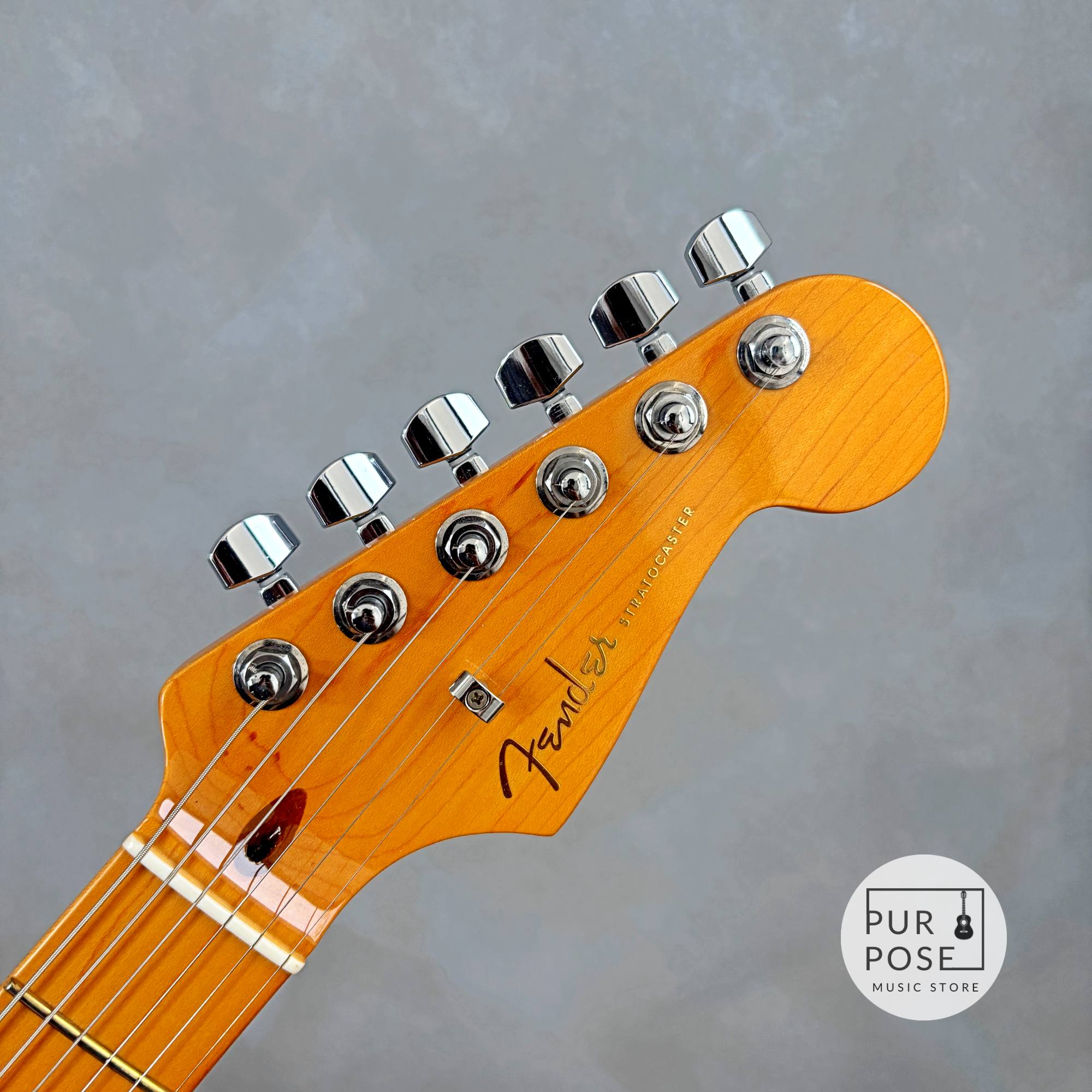 【美品】 Fender American Ultra Stratocaster Cobra Blue 2019年製 純正ハードケース付き