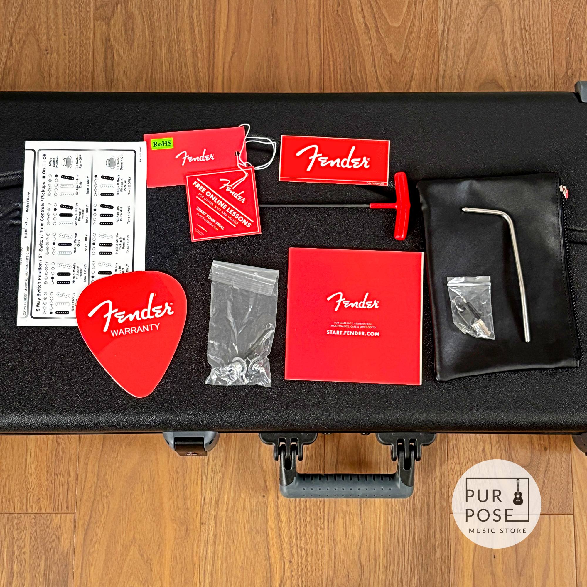 美品】 Fender American Ultra Stratocaster Cobra Blue 2019年製 純正