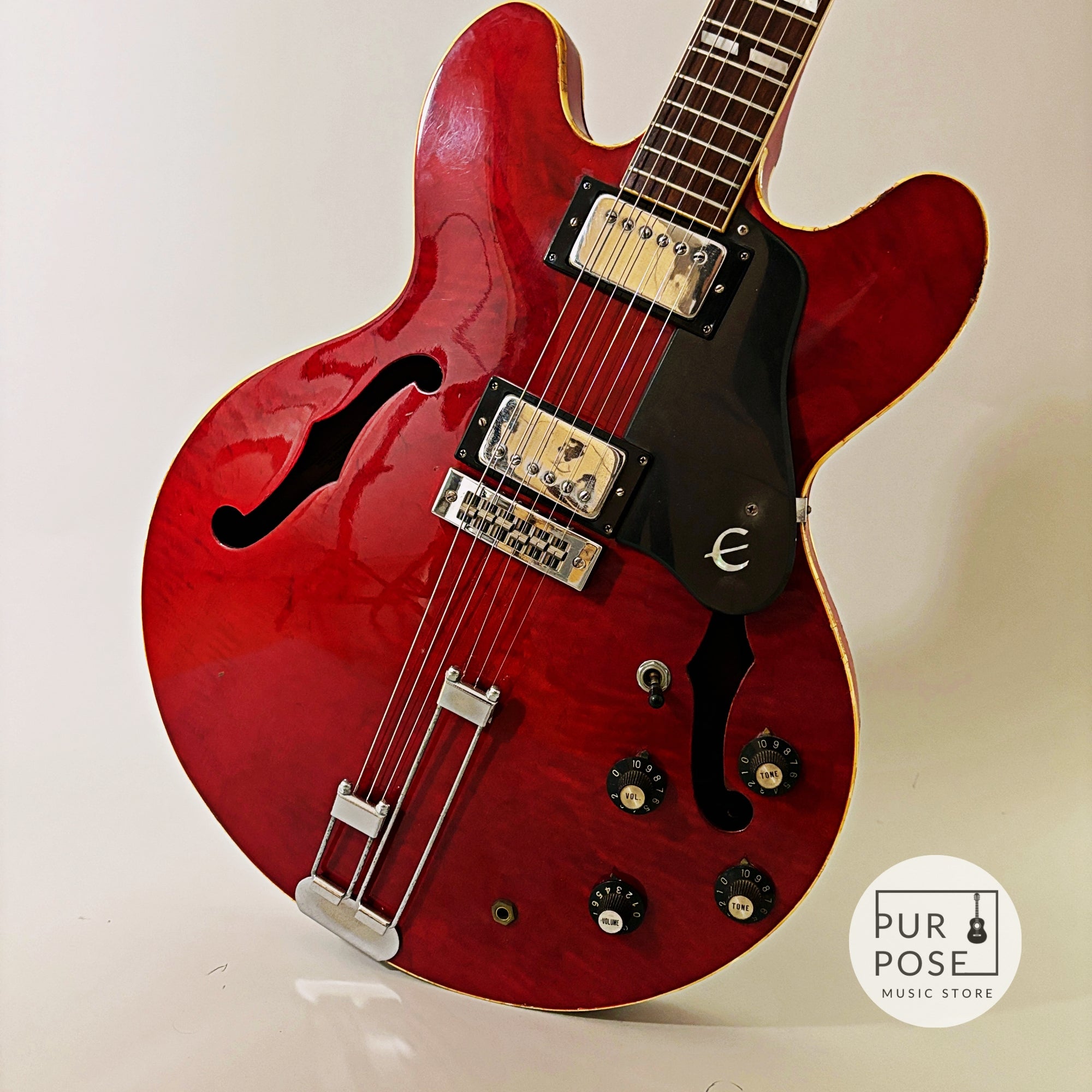 【中古】Epiphone Japan Riviera ブルーラベル期 1978年製