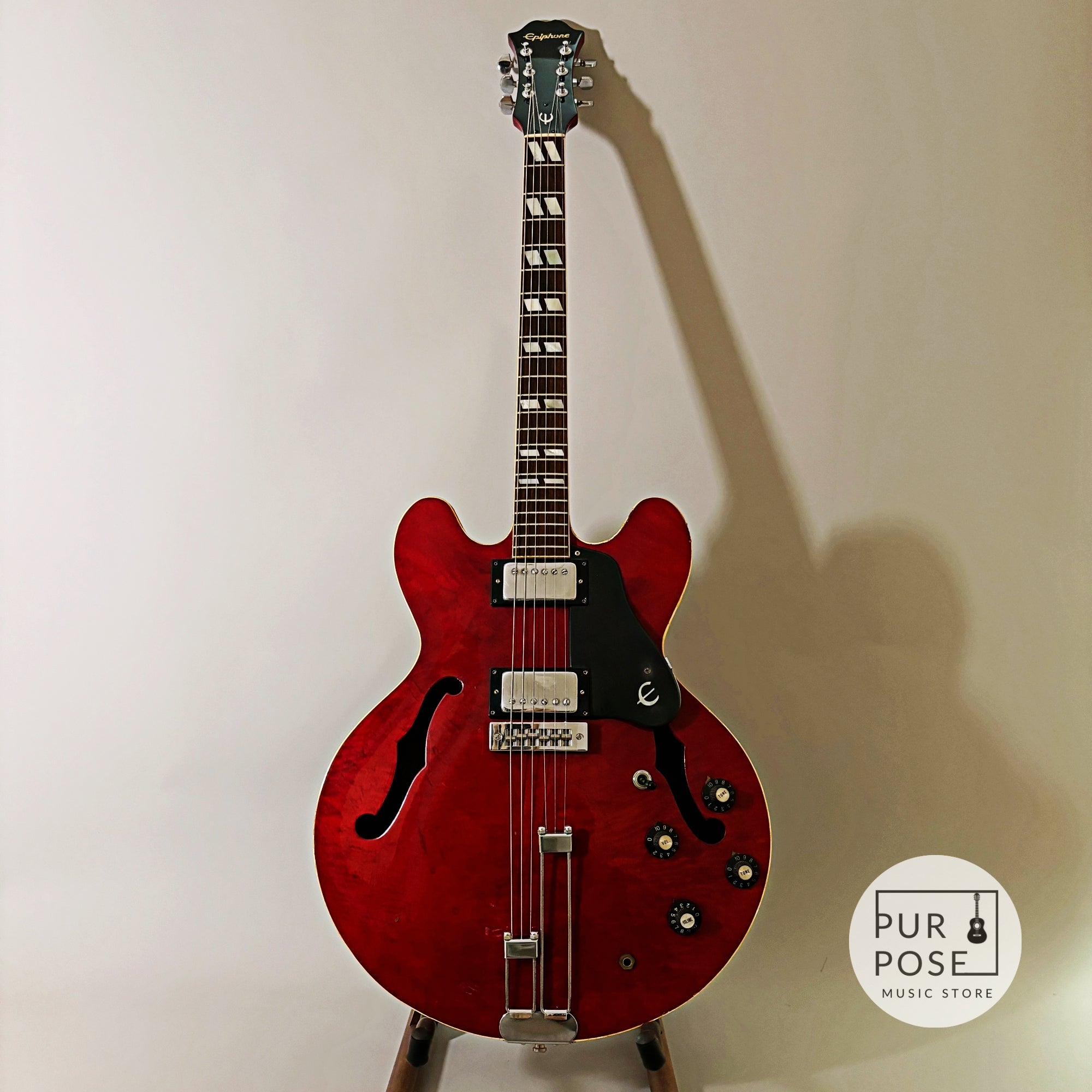【中古】Epiphone Japan Riviera ブルーラベル期 1978年製