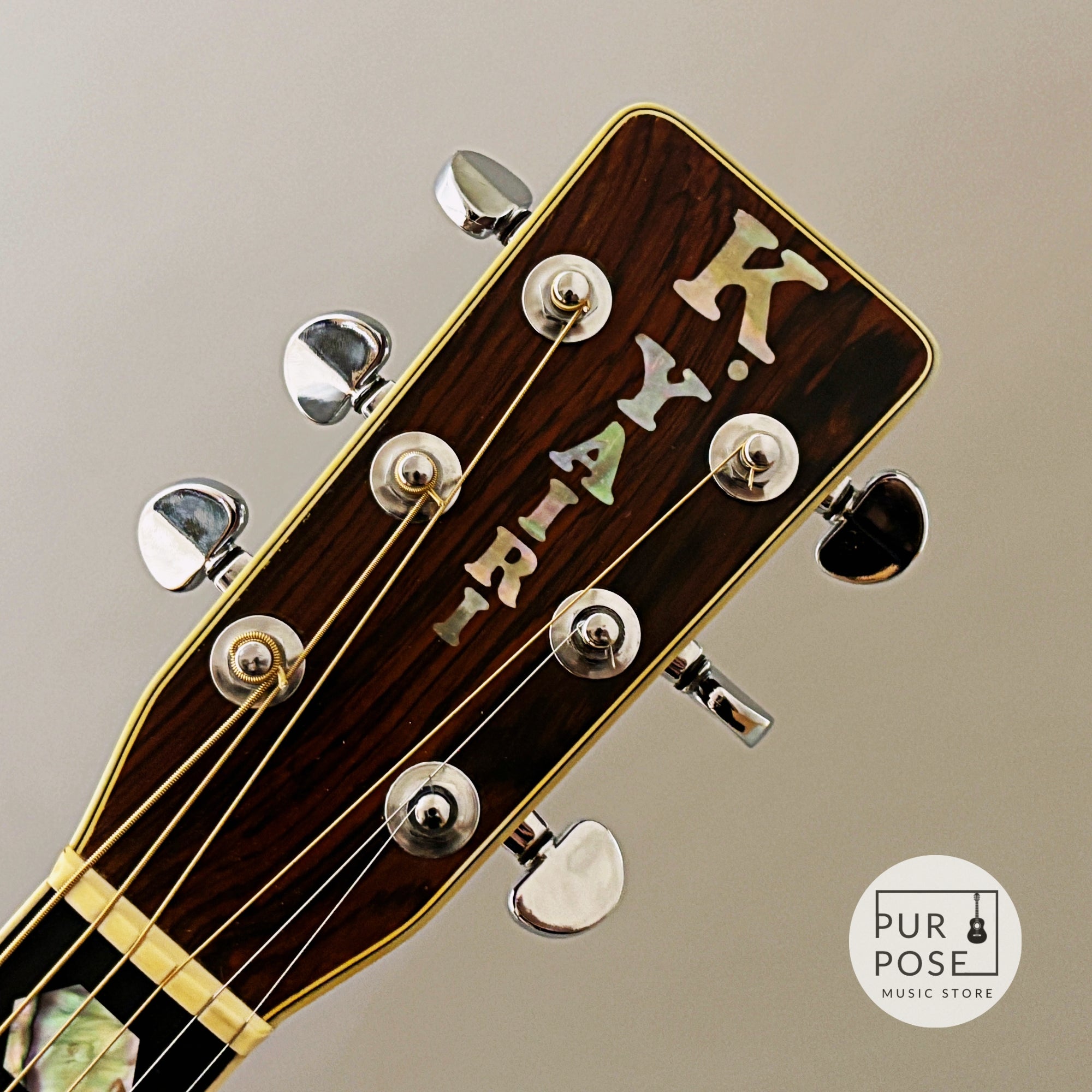 【中古/試奏動画あり】K.yairi YW-800 1976年製 ドレッドノートタイプ