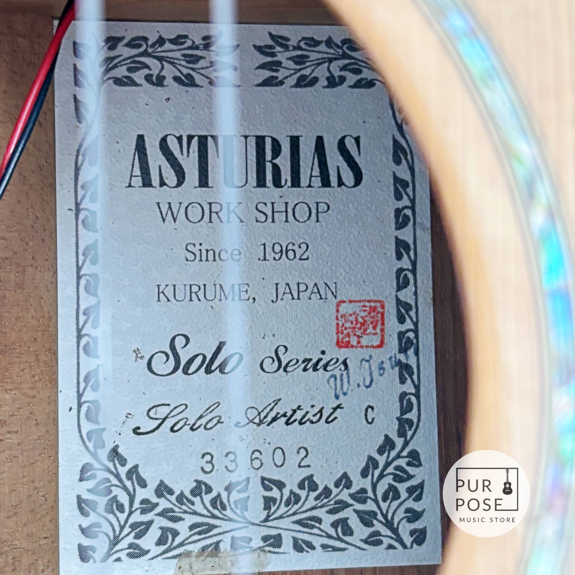 【動画あり】ASTURIAS Solo Artist C エレガット 2003年頃 L.R.Baggs Dual Source搭載
