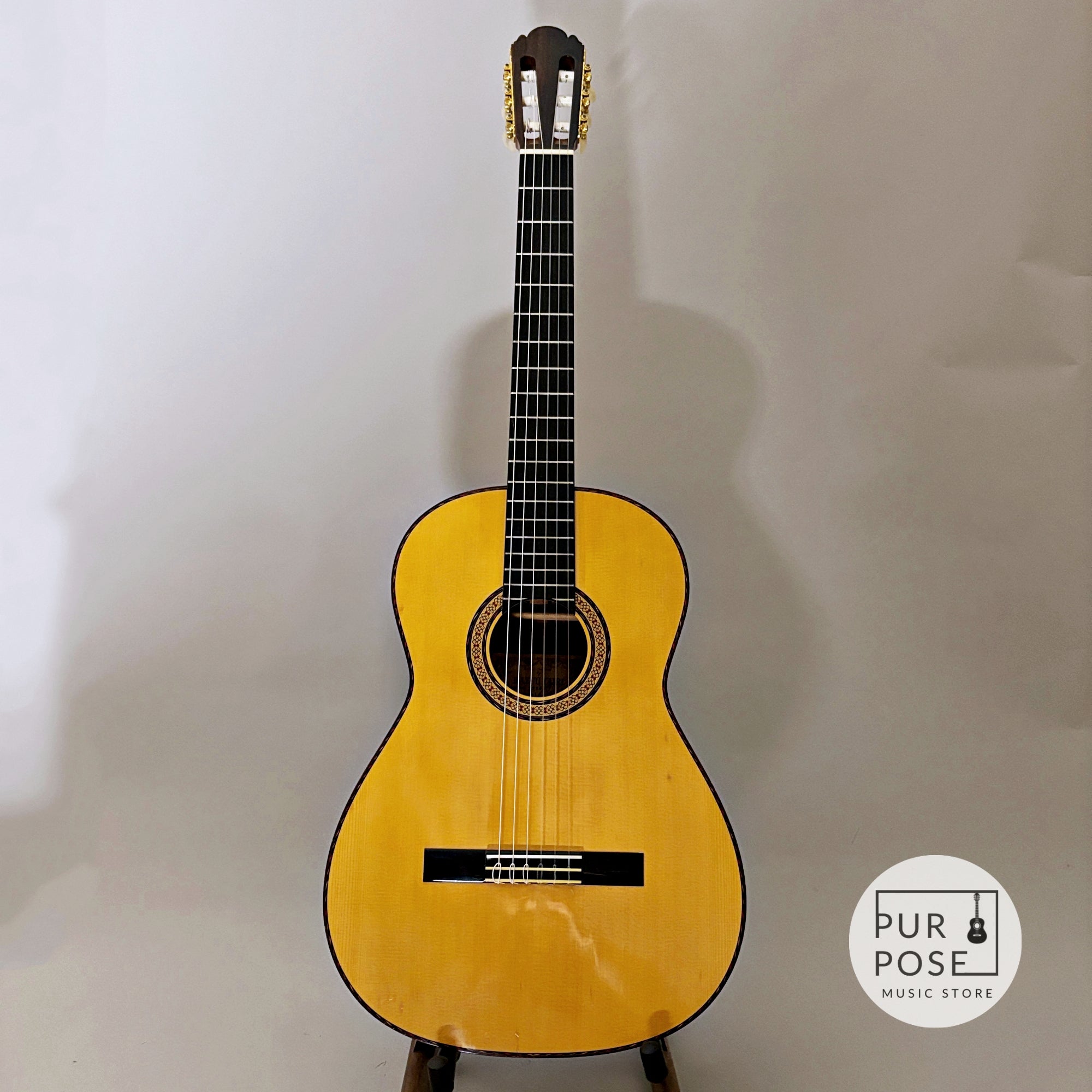 【中古/動画あり】K.Yairi YC10 ガットギター オール単板 ハードケース付き