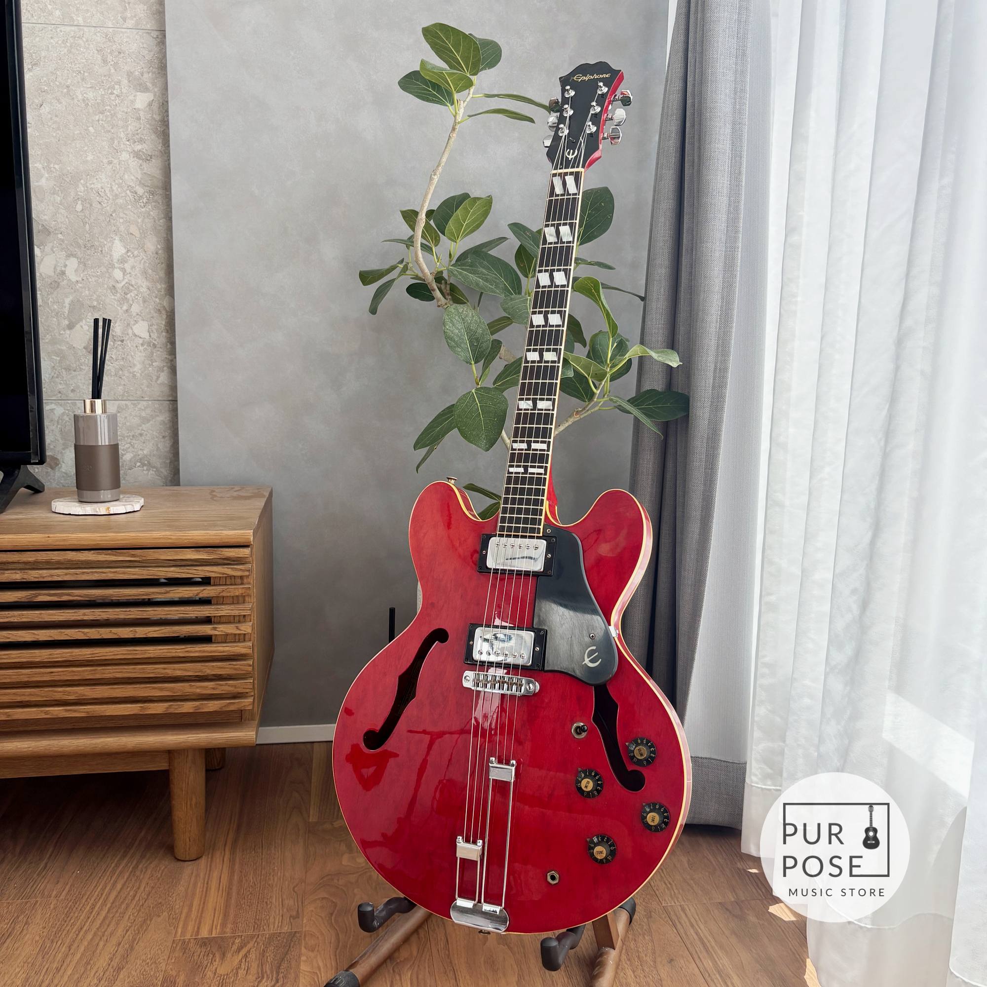 【中古】Epiphone Riviera 1978年製 Blue Label期 Matsumoku製