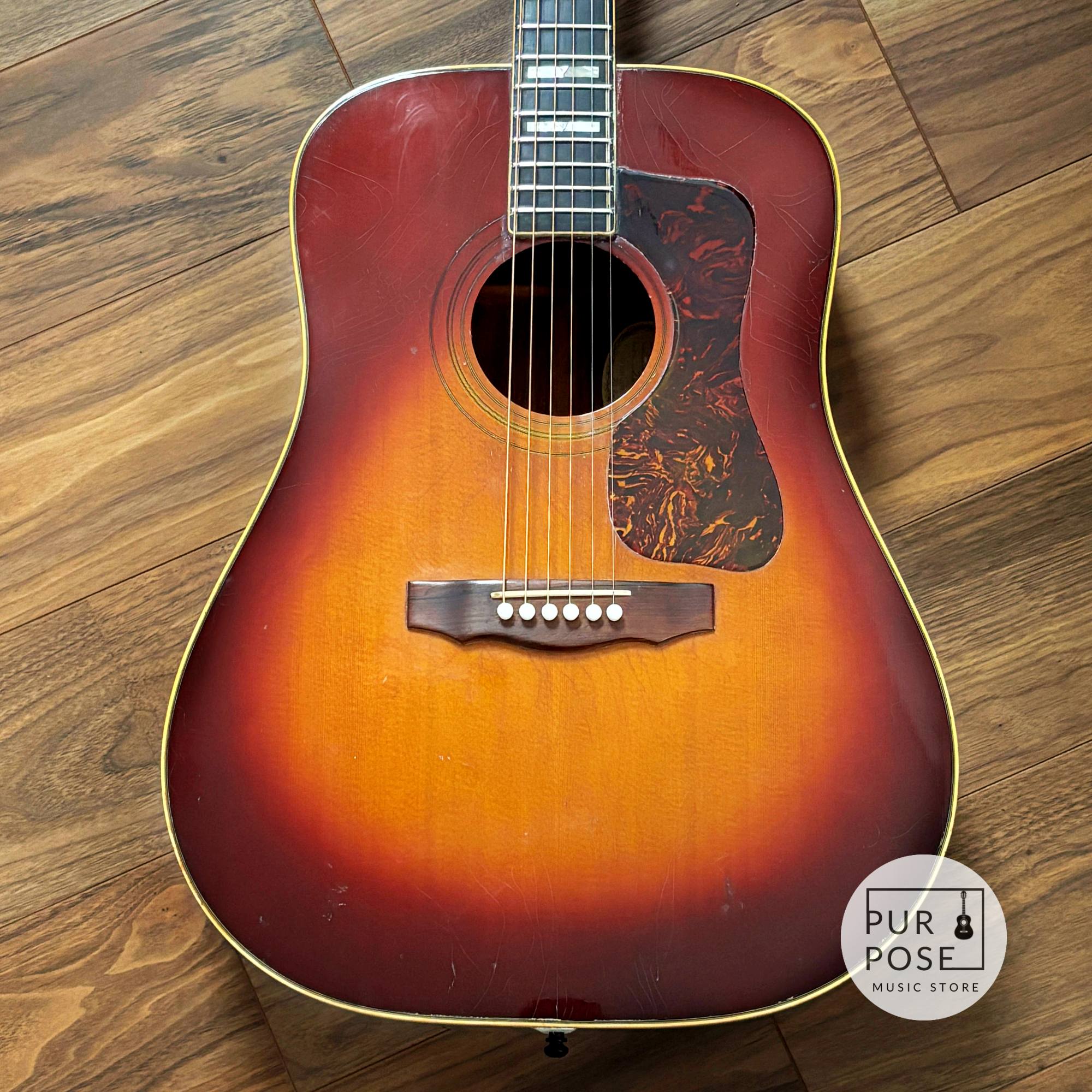 【中古/動画あり】Guild D-55 SB 1972年製  Westerly製