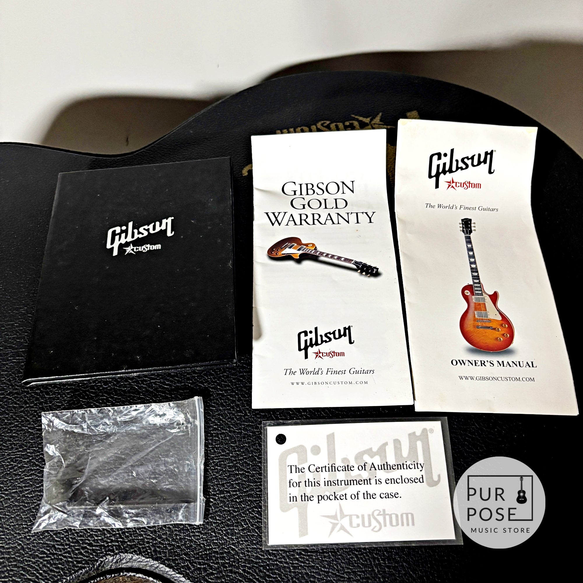 【中古/動画あり】Gibson Custom Shop ES-335 Dot Transparent Satin Black 2008年製