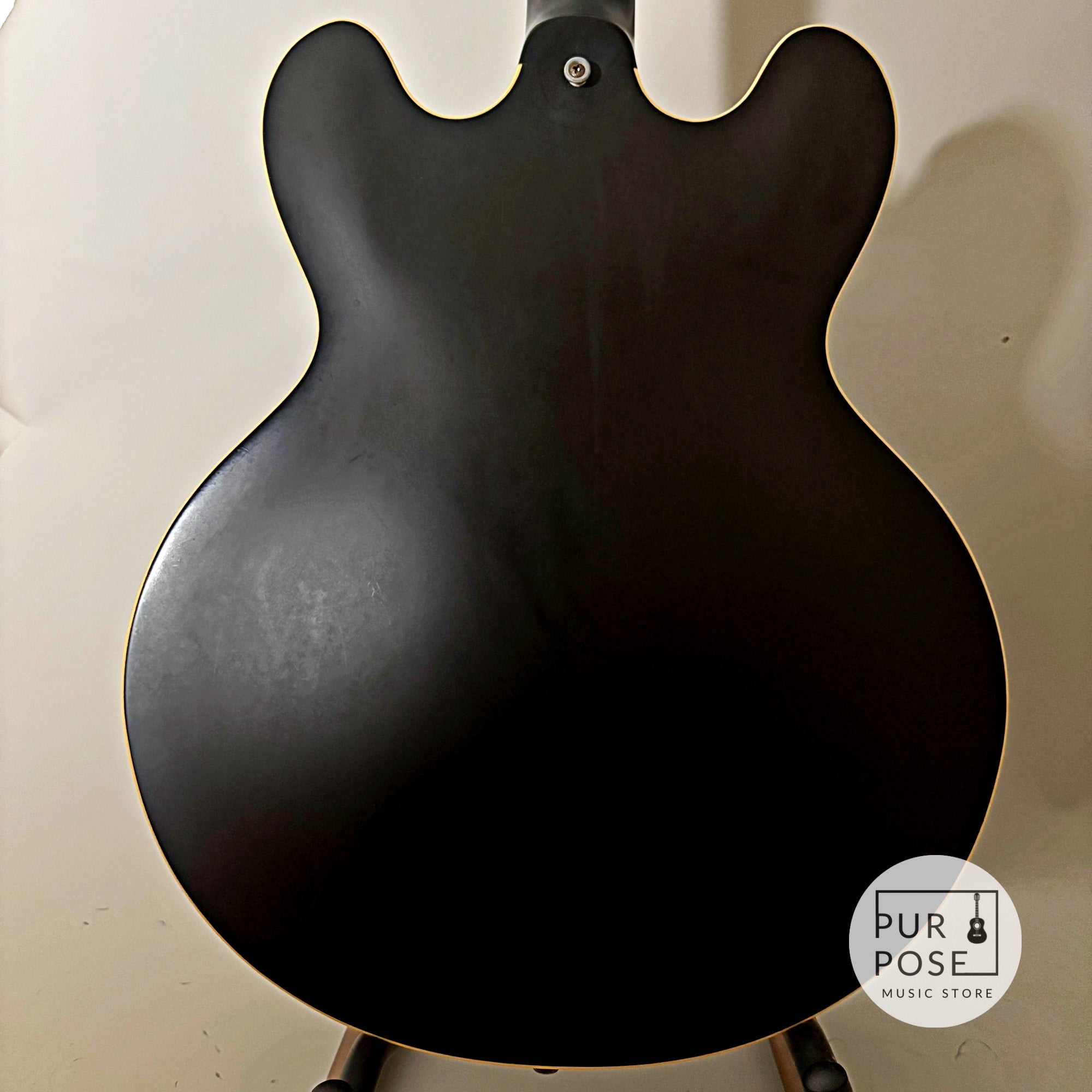 【中古/動画あり】Gibson Custom Shop ES-335 Dot Transparent Satin Black 2008年製