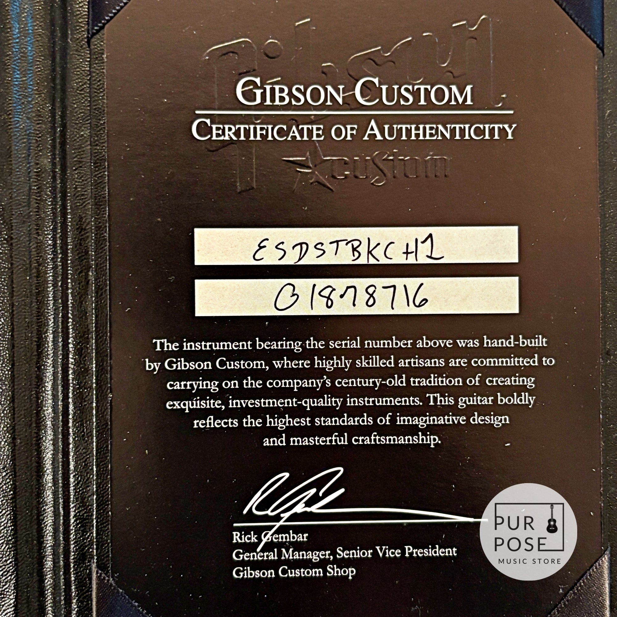 【中古/動画あり】Gibson Custom Shop ES-335 Dot Transparent Satin Black 2008年製