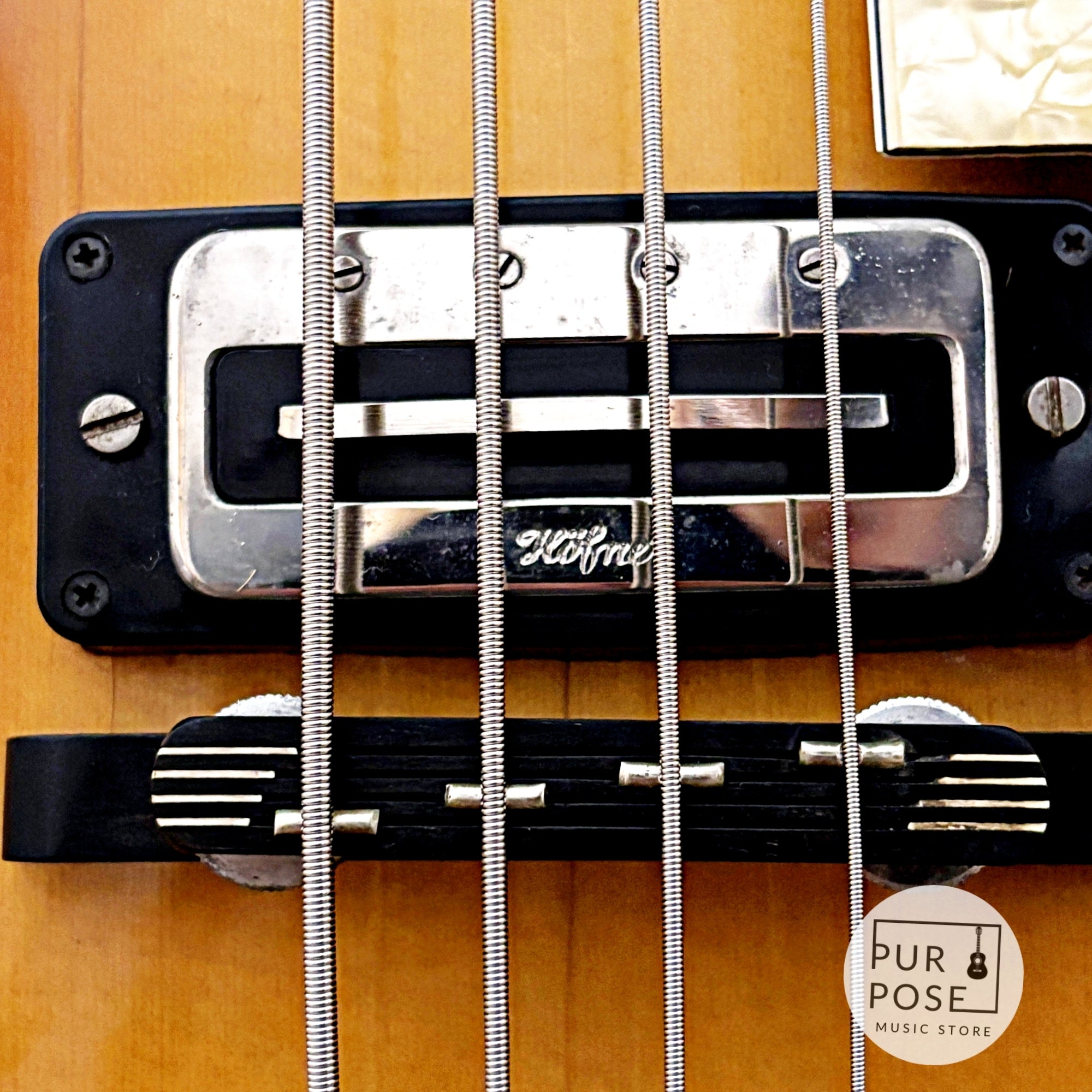 【中古】Hofner 500/1 ドイツ製 ViolinBass 1974年製 シャークフィンピックアップ